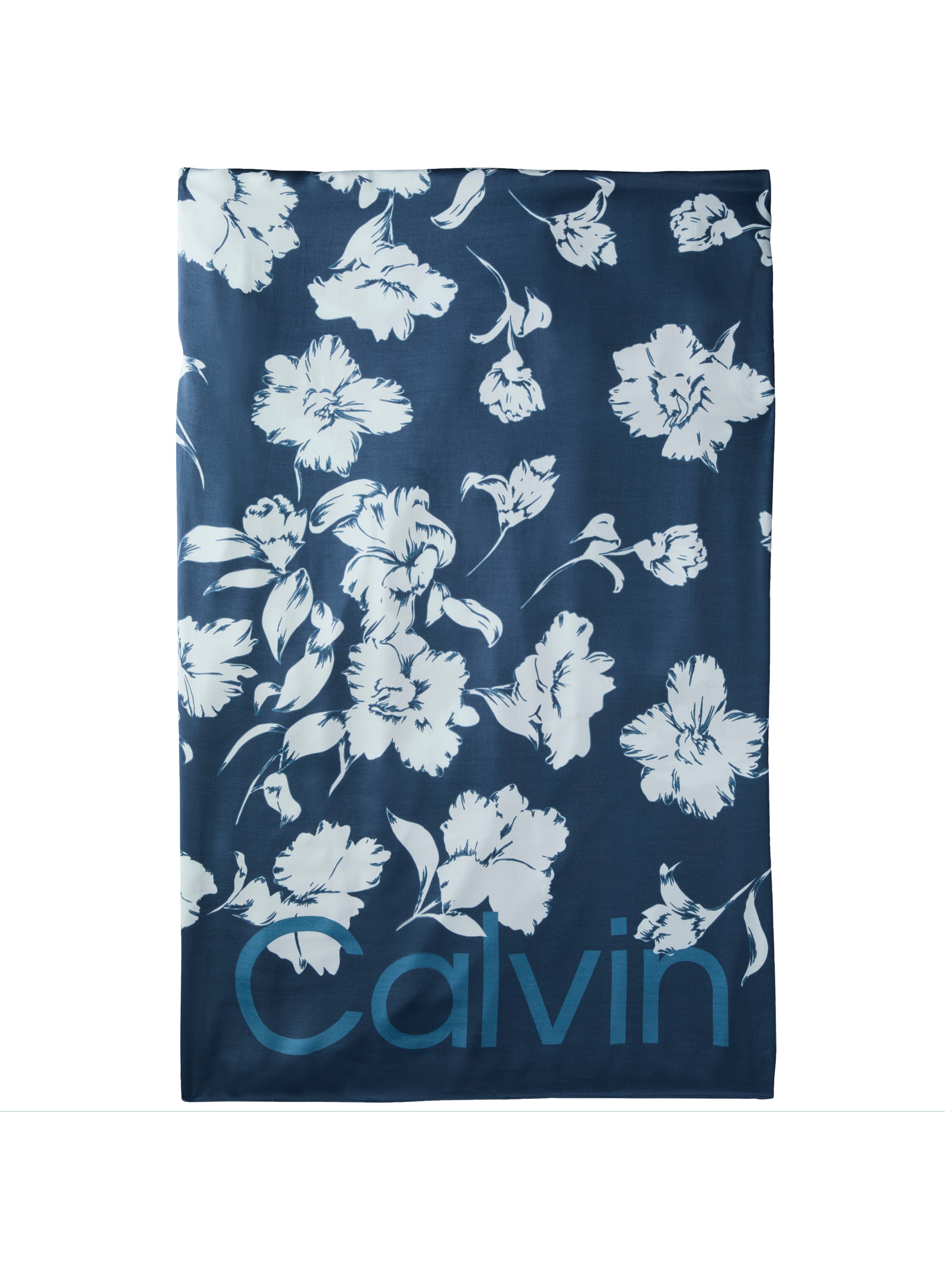 Calvin Klein Modetuch »ALLOVER FLORAL SQUARE SCARF« Mit Blumenmuster für einen schicken Auftritt