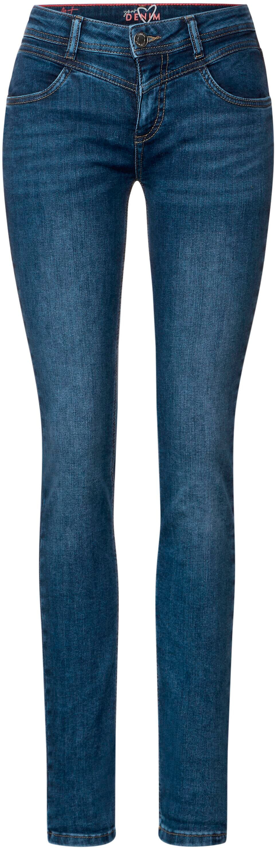 ♕ STREET ONE Slim-fit-Jeans, im 4-Pocket-Style versandkostenfrei kaufen