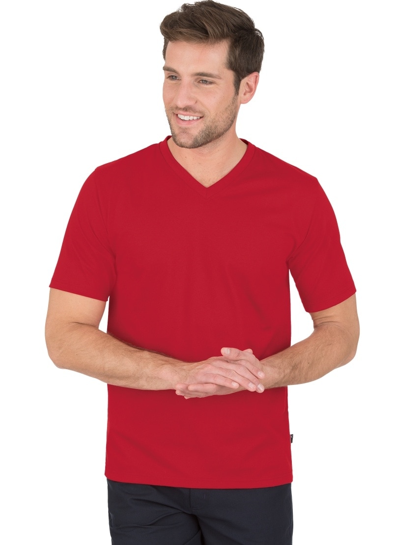 ♕ Trigema T-Shirt Baumwolle« versandkostenfrei auf V-Shirt DELUXE »TRIGEMA