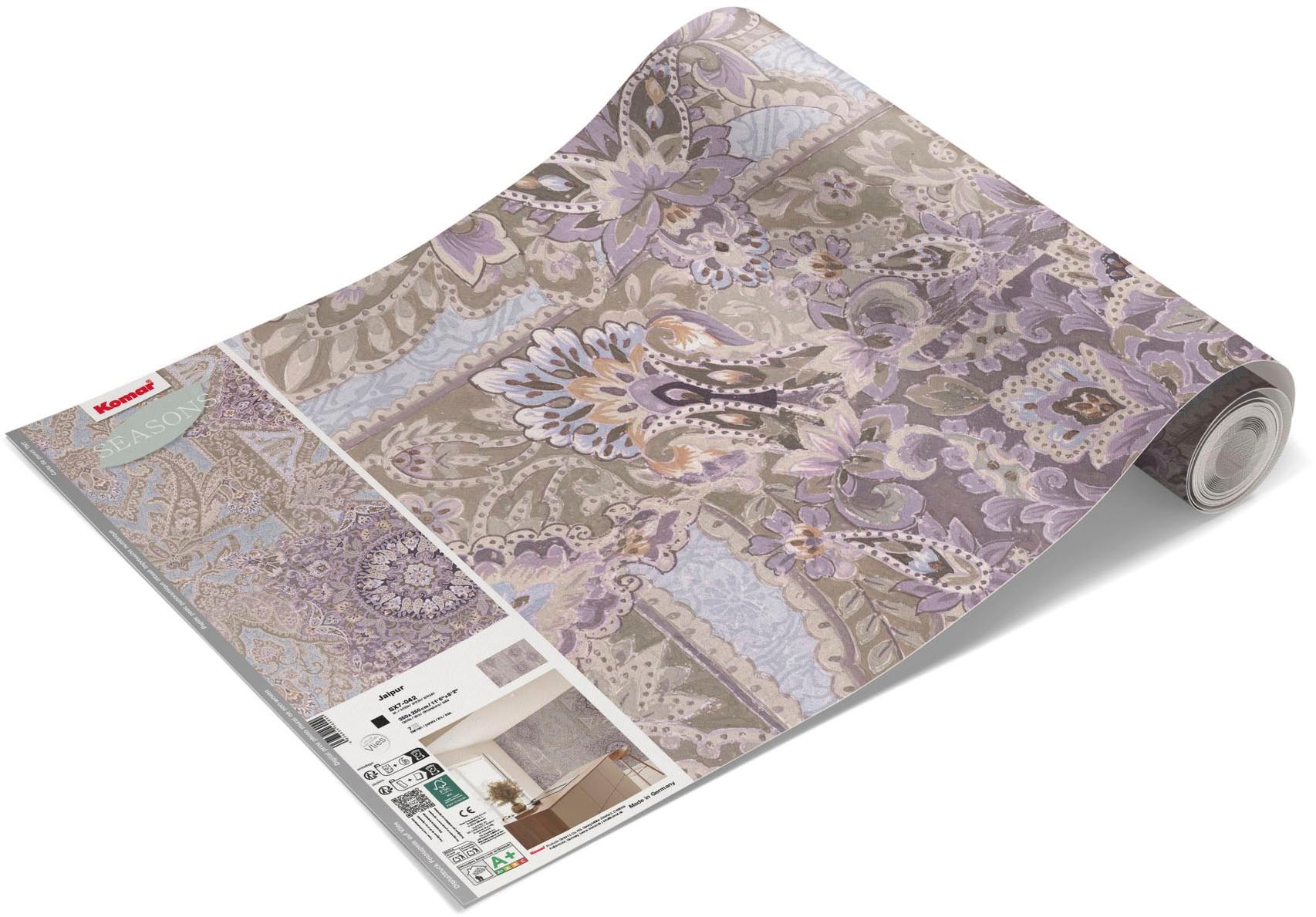 Komar Fototapete »Vlies Fototapete - Jaipur - Grösse 350 x 250 cm« Motiv | bedruckt glatt