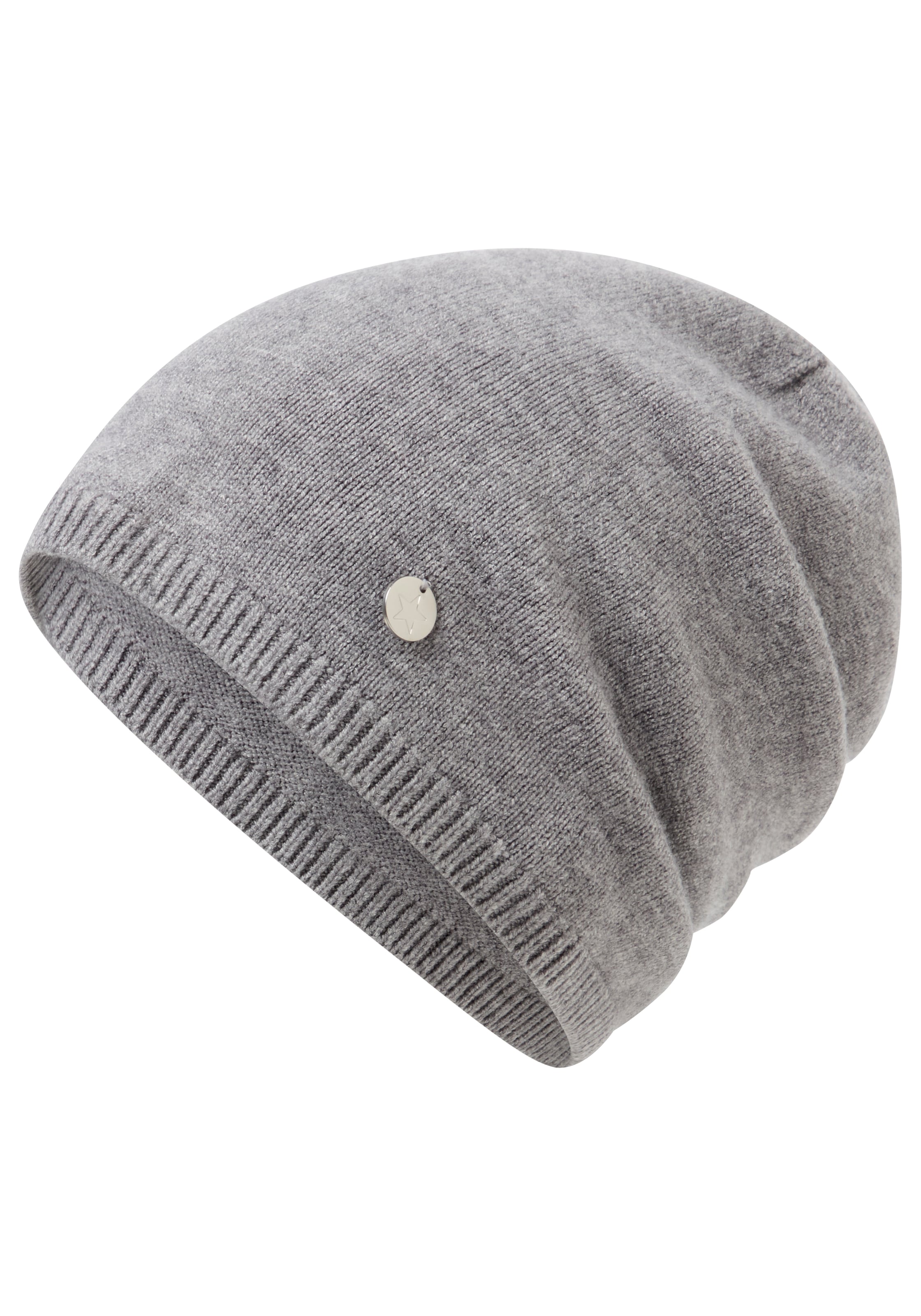 Laura Scott Beanie mit modischen Rippenabschlüssen - NEW