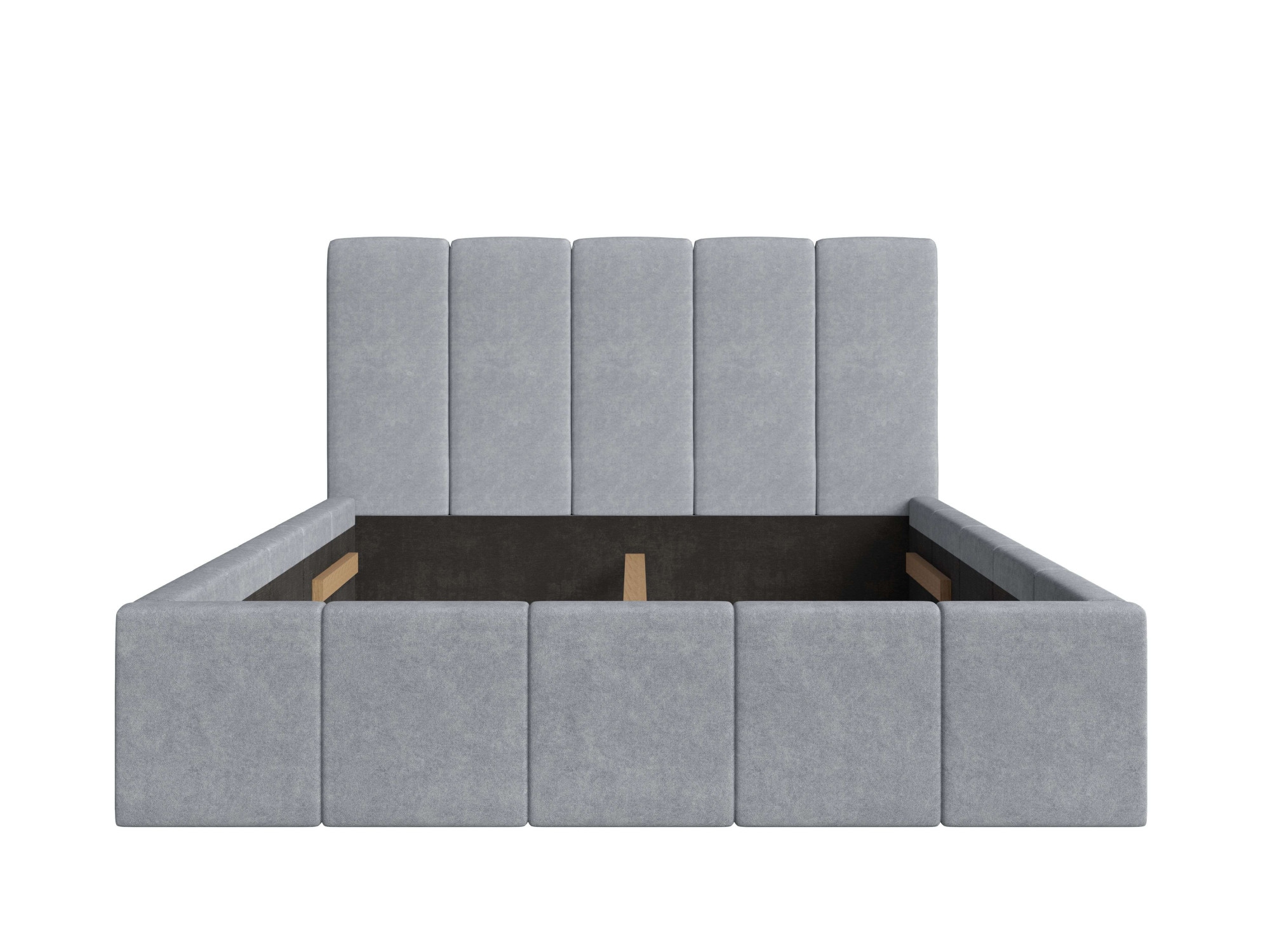 Home affaire Polsterbett »ANCIER wahlweise mit/ohne Bettkasten, Breite Liegefläche 160 cm« Stauraumbett, Doppelbet mit Kopfteil, ohne Matratze, 179/218/112 cm