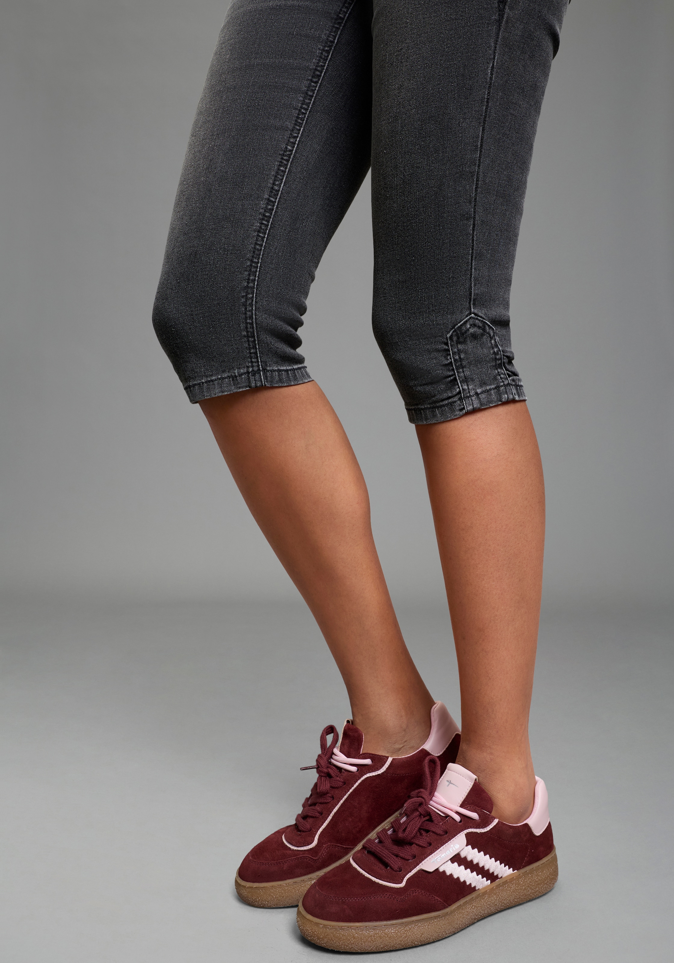 Arizona Caprijeans Skinny Fit, 3/4-Länge, mit Eingrifftaschen und Gesässtaschen