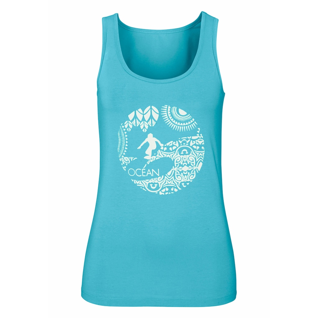 Ocean Sportswear Tanktop, (Packung, 2er-Pack), mit unterschiedlichen Drucken