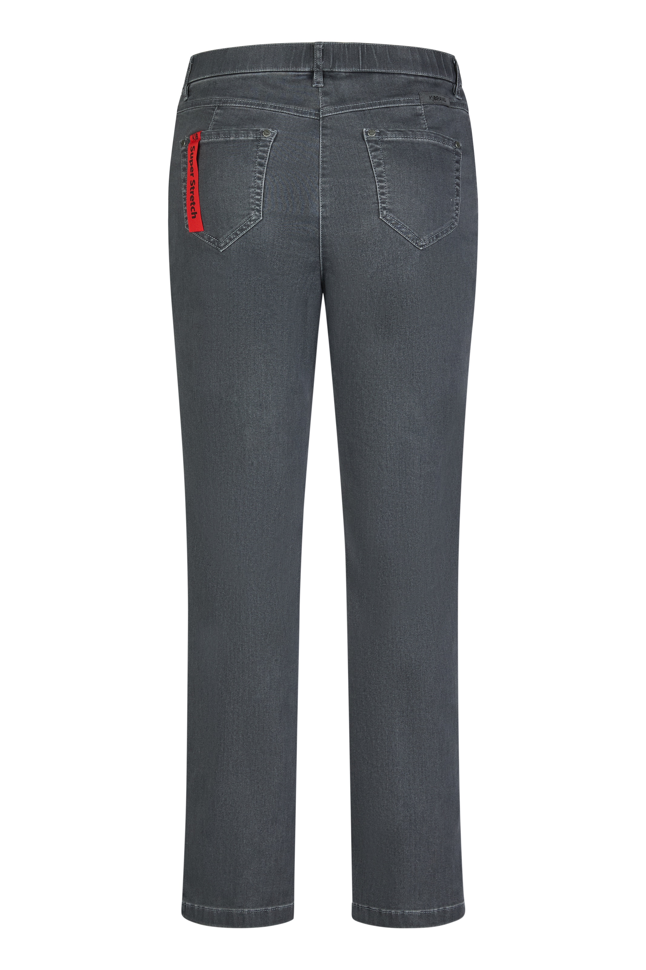 KjBRAND Jeans droit »Jeans Betty straight leg« Très confortable grâce au super stretch en coton, aspect satin