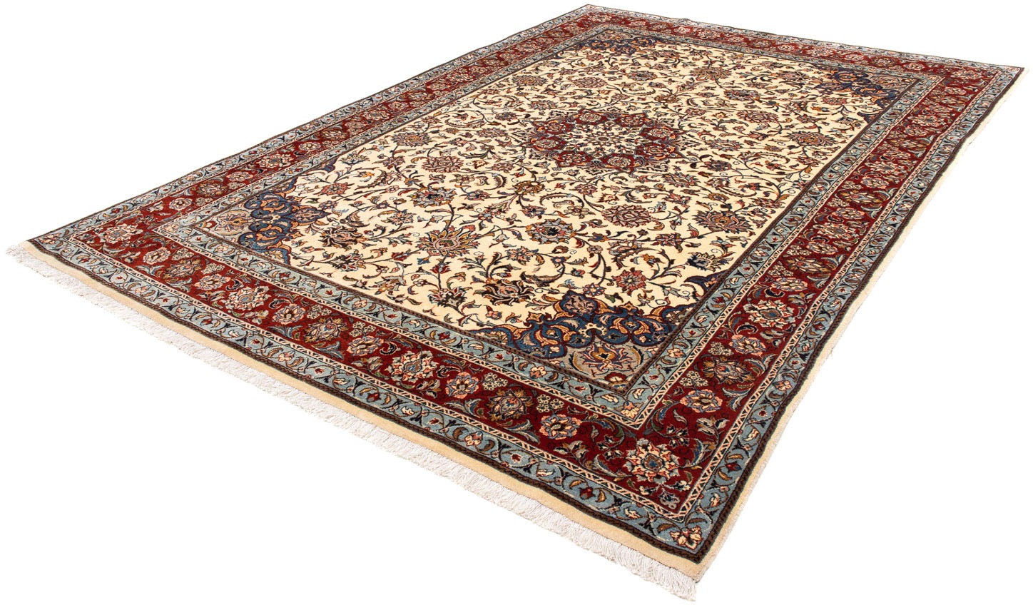 Image of morgenland Orientteppich »Perser - Classic - 293 x 197 cm - beige«, rechteckig, 10 mm Höhe, Wohnzimmer, Handgeknüpft, Einzelstück mit Zertifikat bei Ackermann Versand Schweiz