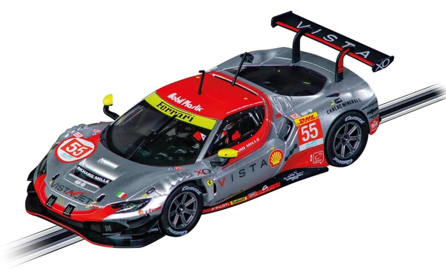 Image of Carrera Rennbahn-Auto "Ferrari 296 GT3 No.55 1:32 mit Licht" Licht, Rücklicht