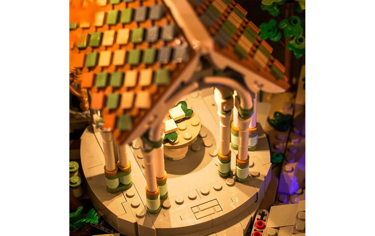 Image of Steinbaukasten "BrickBling LED-Licht-Set für LEGO Herr der Ringe: Bruchtal -10316"