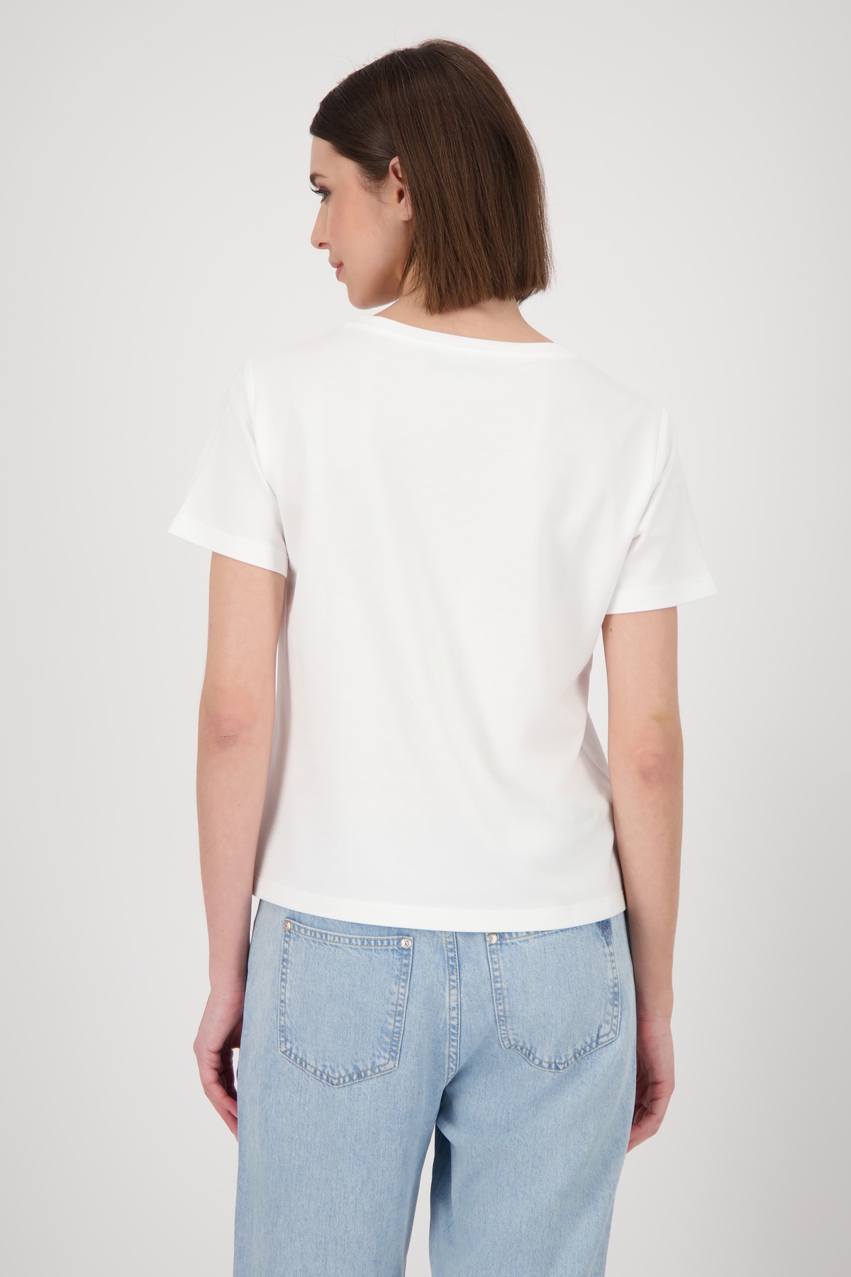 Monari T-Shirt »Shirt Schmuck Goldfarbenfisch«, Mit Rundhalsausschnitt