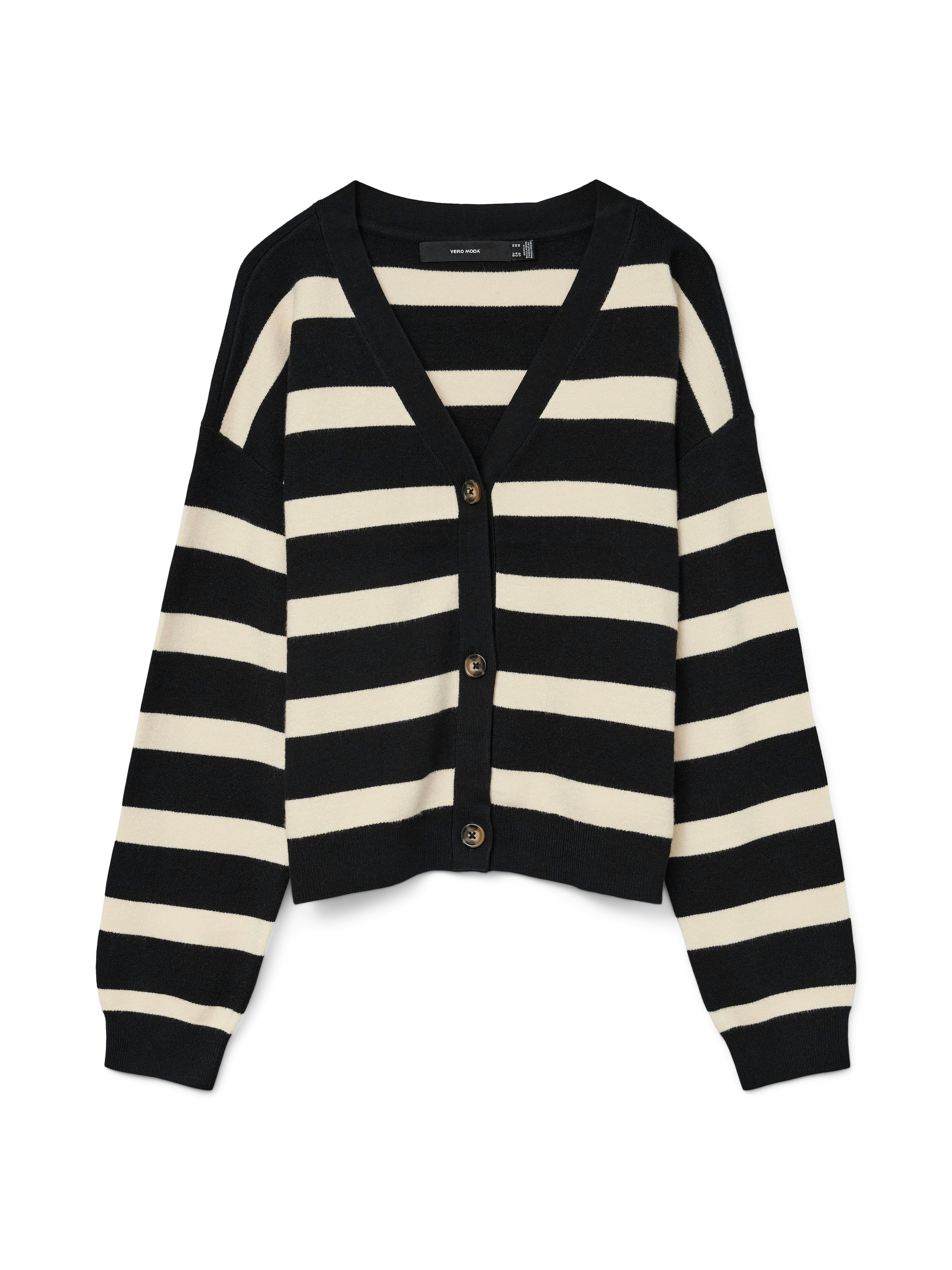 Vero Moda Strickjacke »VMSABA FULL NEEDLE LS V-NECK CARDI NOOS«
