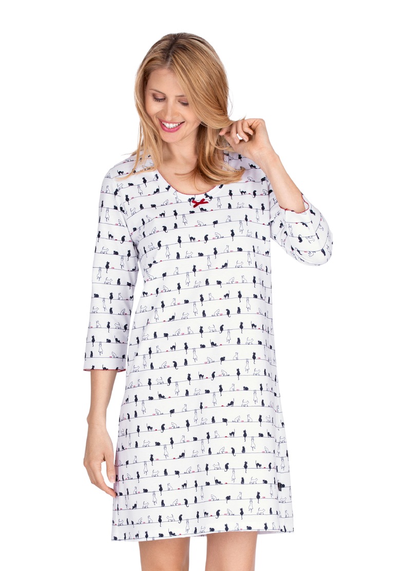 Image of Trigema Nachthemd, mit Katzenmotiv bei Ackermann Versand Schweiz