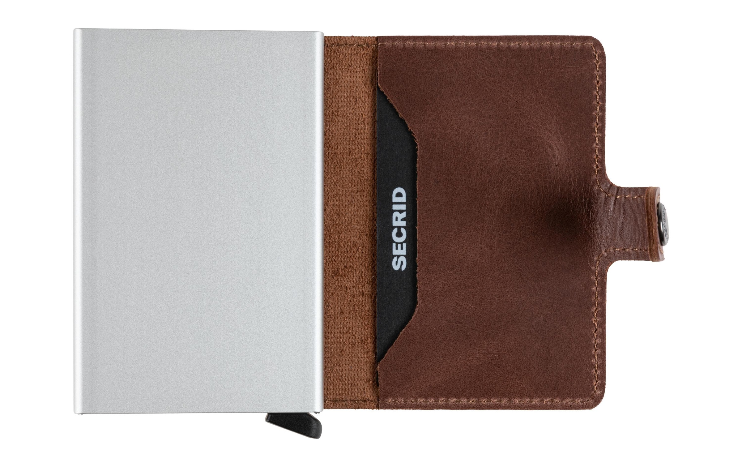 SECRID Geldbörse - Miniwallet Vintage brown braun