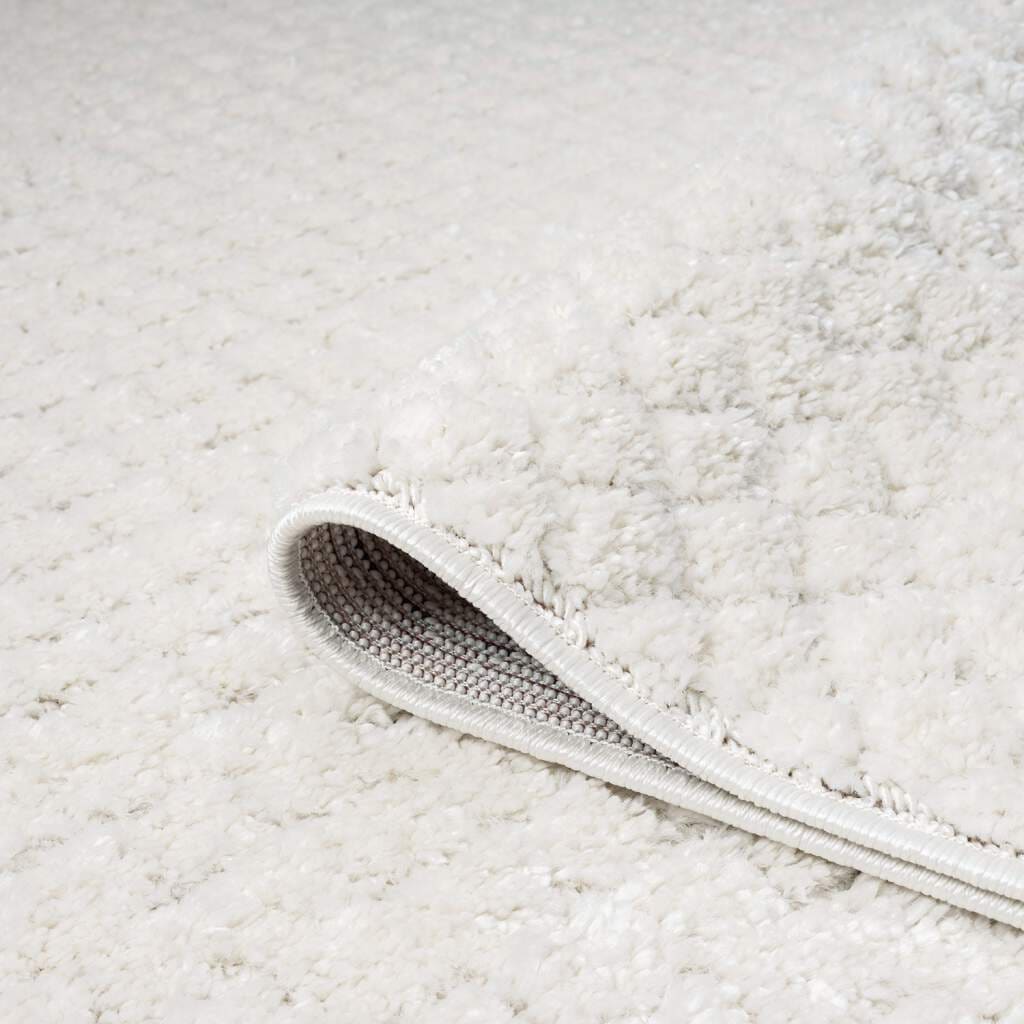 Carpet City Hochflor-Teppich »FOCUS627«, rechteckig, 20 mm Höhe, Boho-Teppich, Hochtief-Muster/ 3D-Effekt, für Wohnzimmer, Schlafzimmer