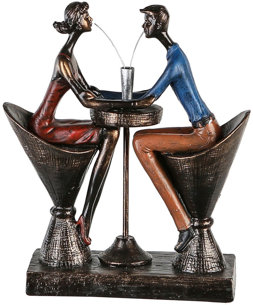 Image of Casablanca by Gilde Dekofigur "Skulptur "Table for two""