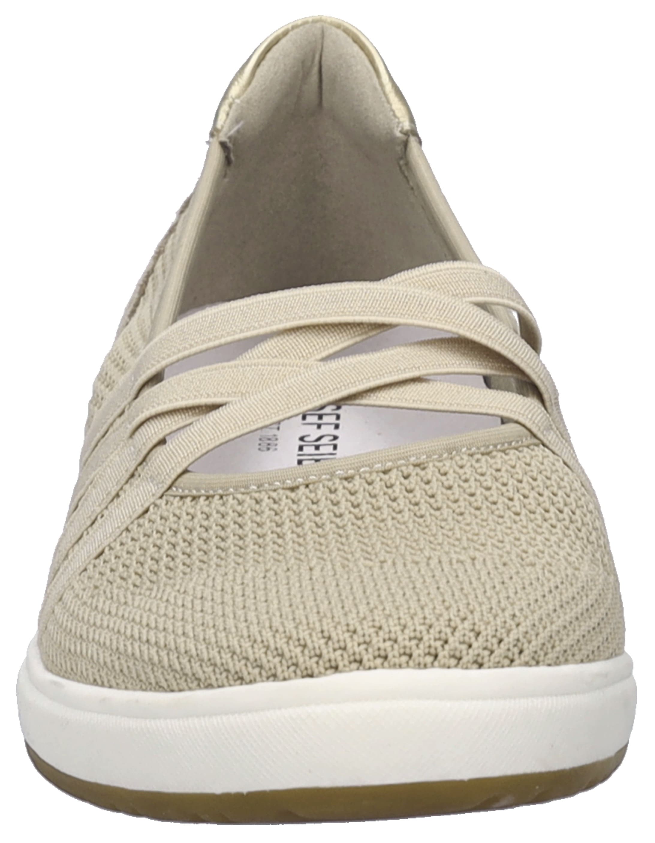 Josef Seibel Ballerines à lanières »Caren 67«  Slipper, Sneaker, Schlupfschuh mit Leder Einsatz an der Ferse