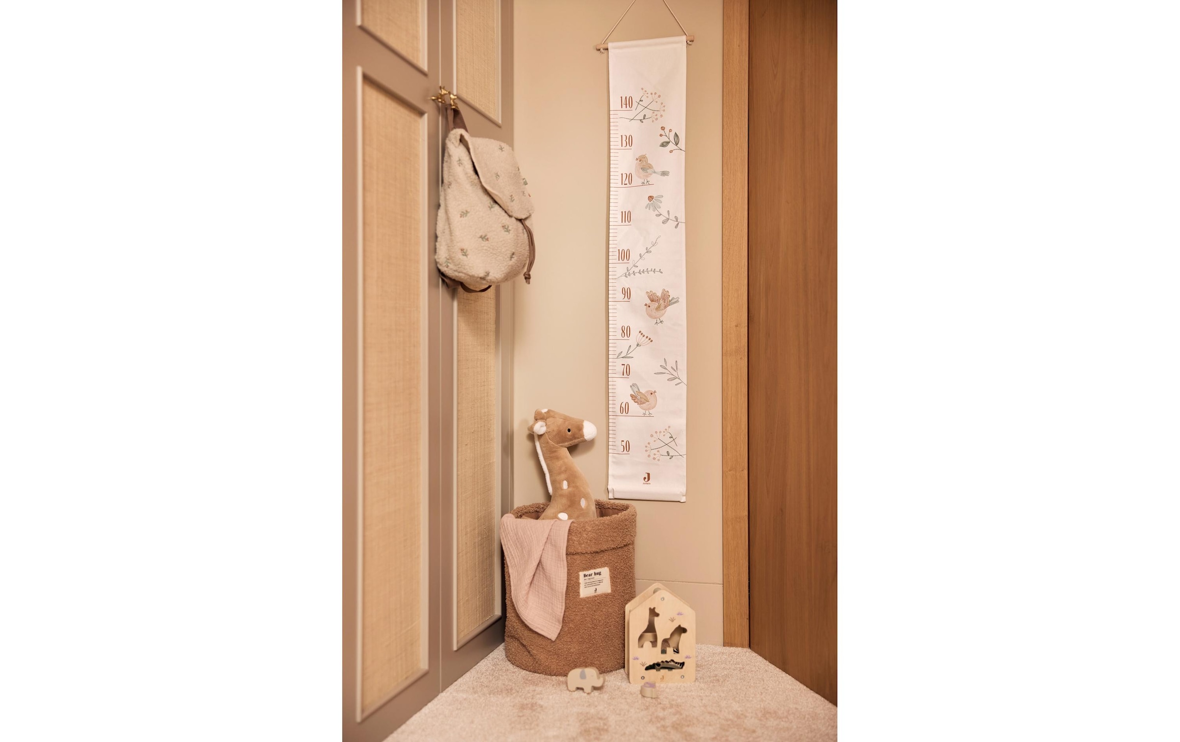 Jollein Plüschfigur »XL Giraffe Biscuit«