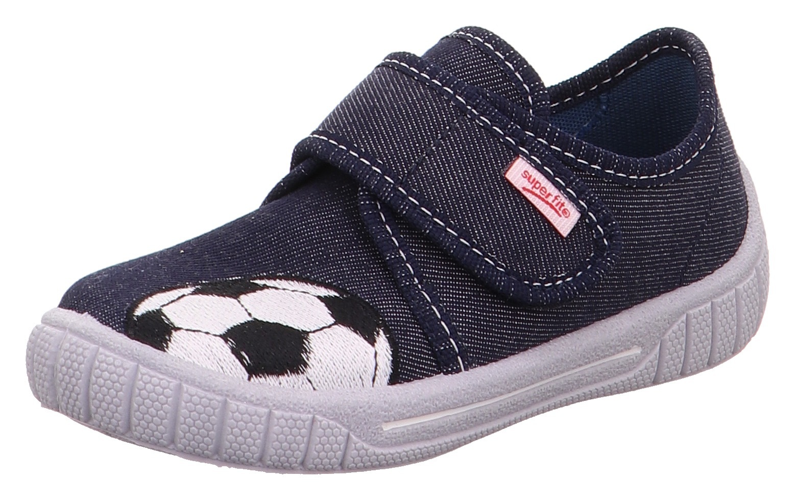 Image of Superfit Hausschuh »BILL«, mit Fussball-Aufnäher bei Ackermann Versand Schweiz