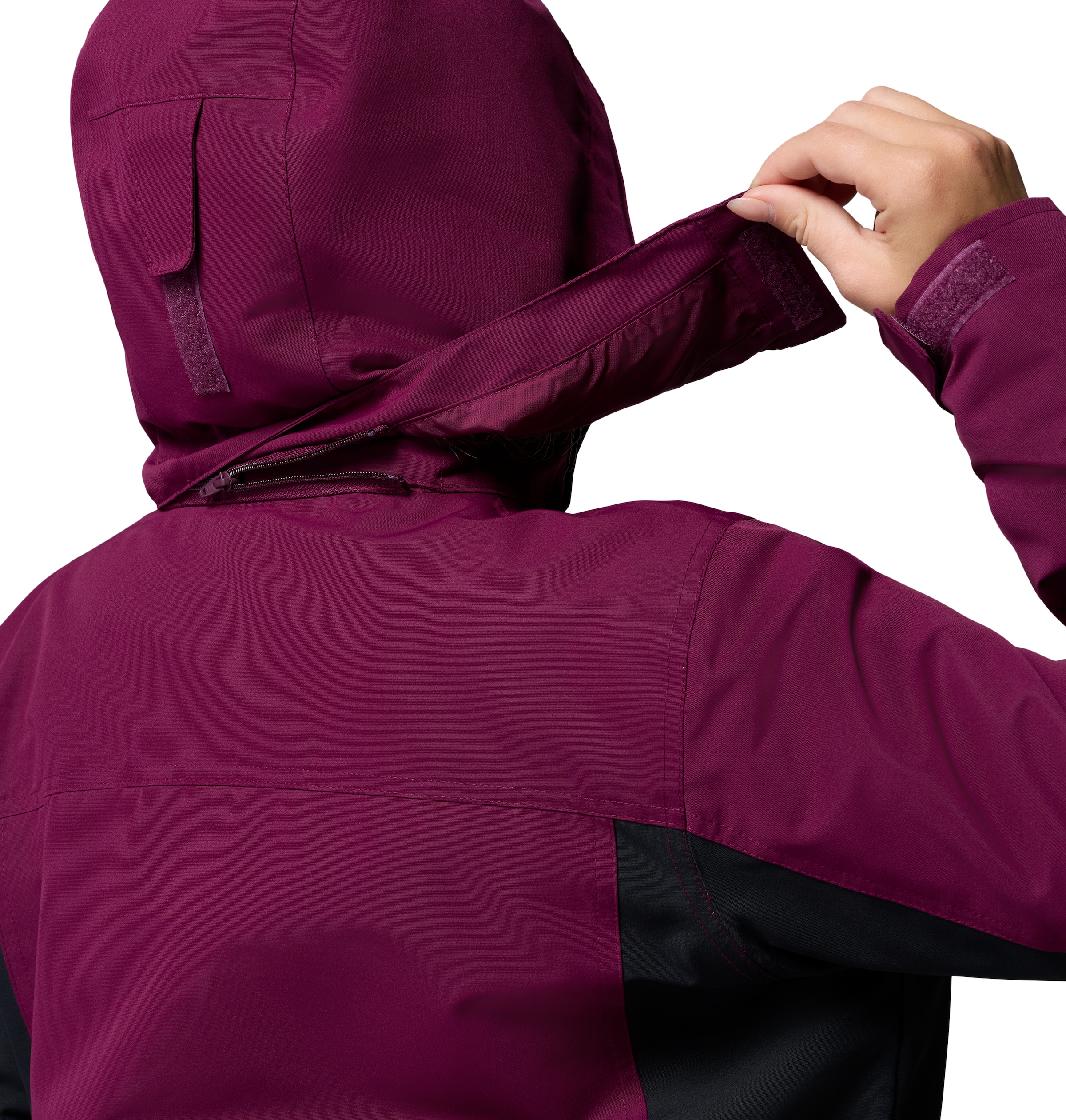 Columbia Veste fonctionnelle 3 en 1 »Bugaboo IV Fleece Interchange Jacket« 2 cuis tlg. matériau déperlant et coupe-vent, isolant thermique