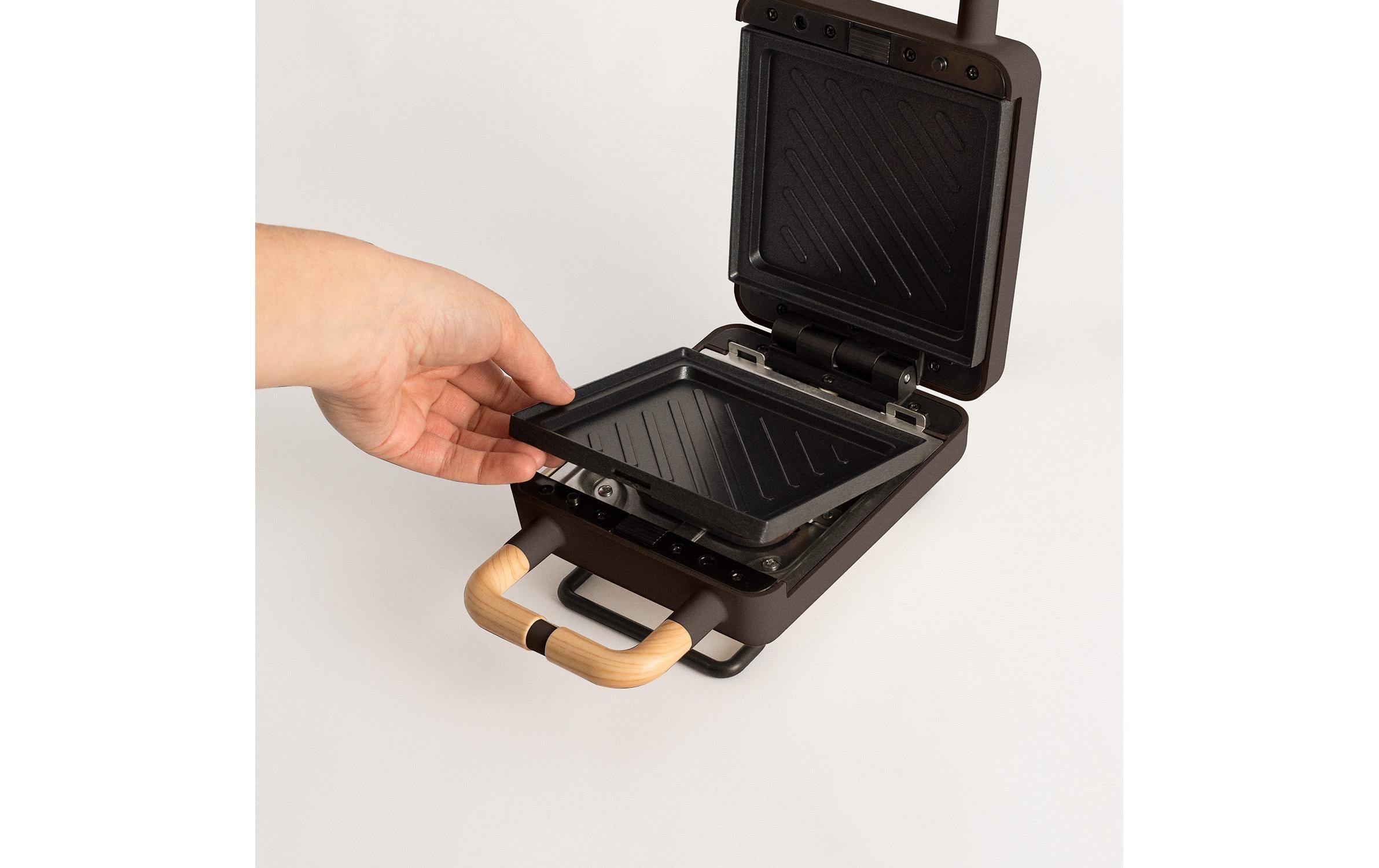 Waffeleisen »Stone 2 in 1 Compact«, 800 W