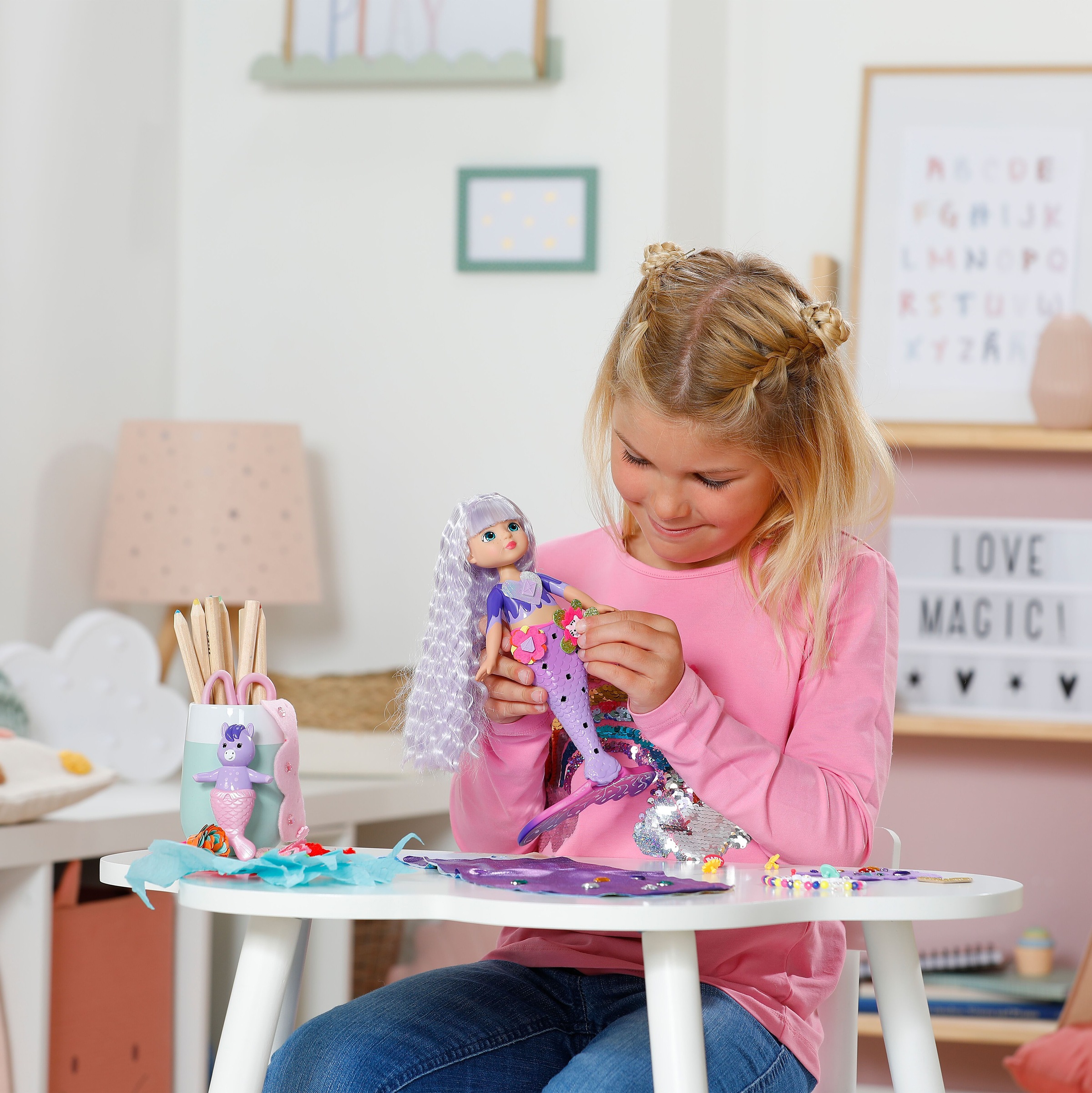 Baby Born Poupée sirène »Glam Up Aura«