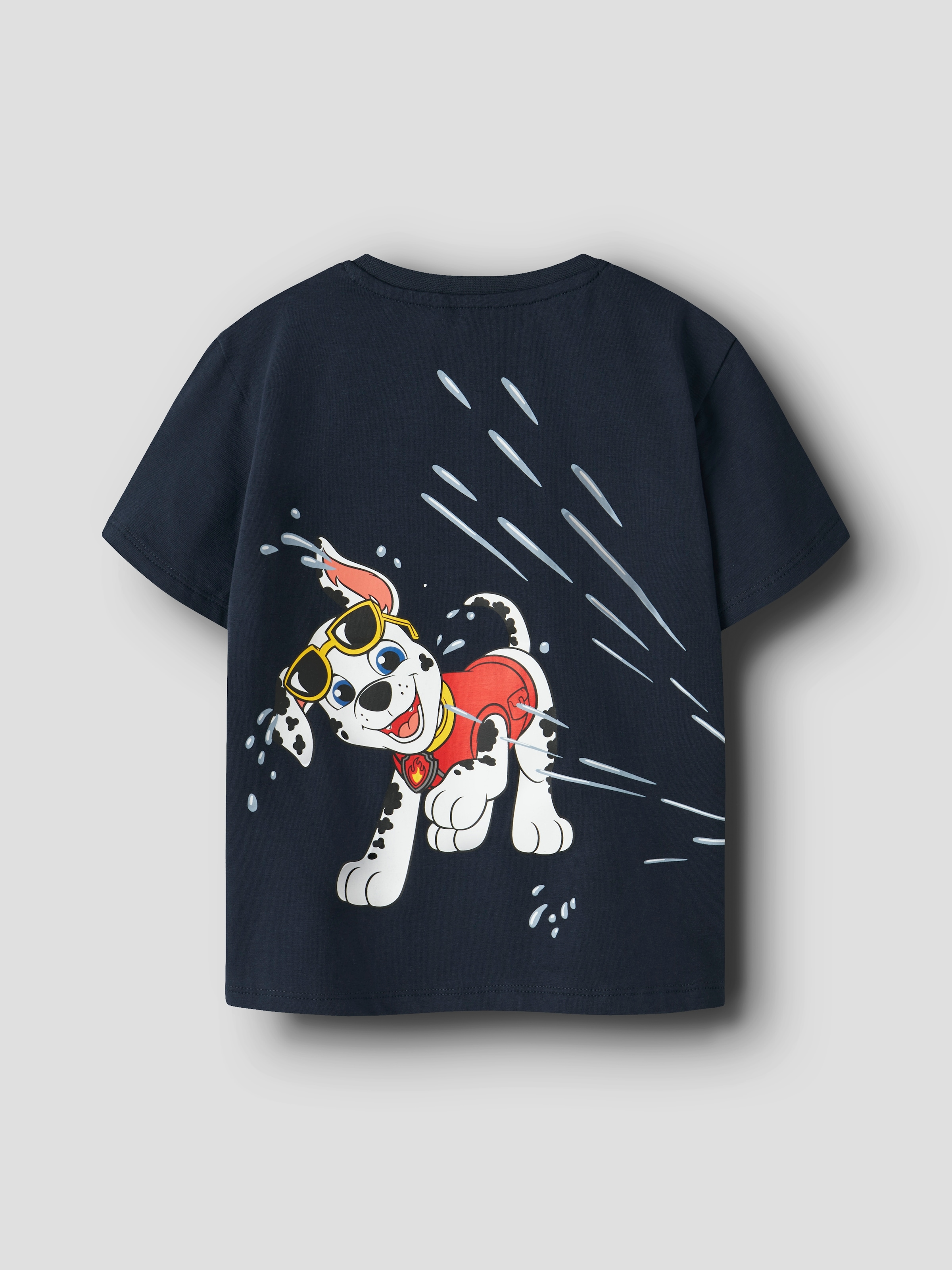 Name It T-shirt »NMMMACAS PAW SS NREG TOP CPLG« mélange coton, coupe régulière