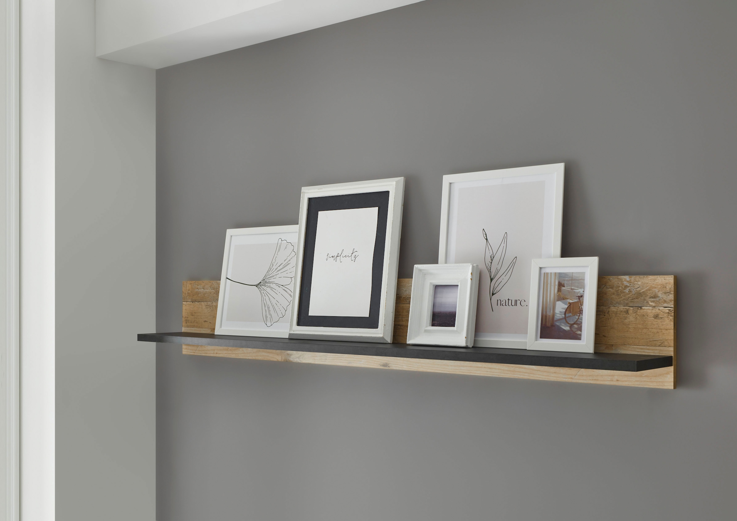 Image of Home affaire Wandregal "SHERWOOD" in modernem Holz Dekor, Breite 160 cm