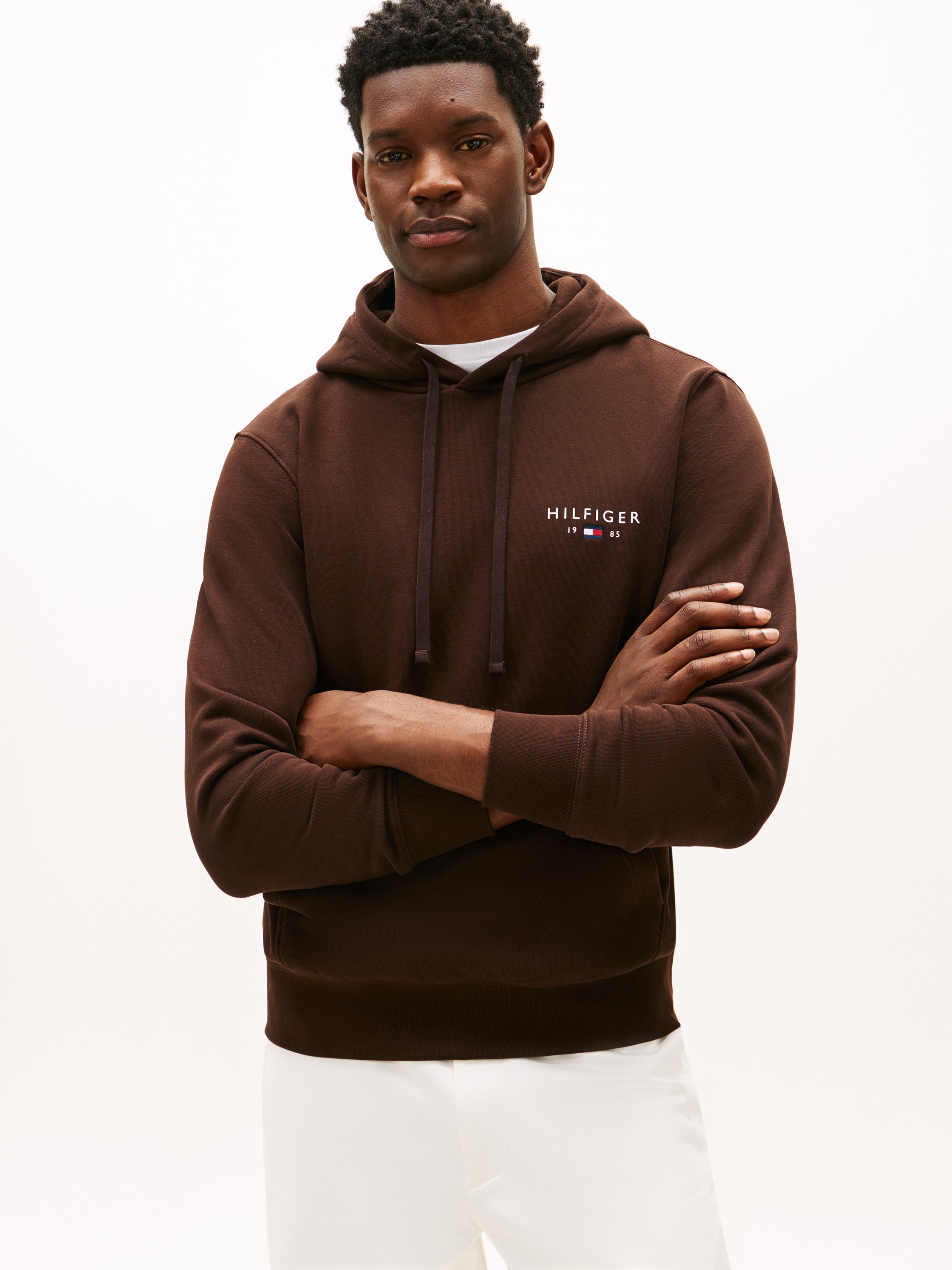 Image of Tommy Hilfiger Hoodie "BRAND LOVE SMALL HILFIGER"
