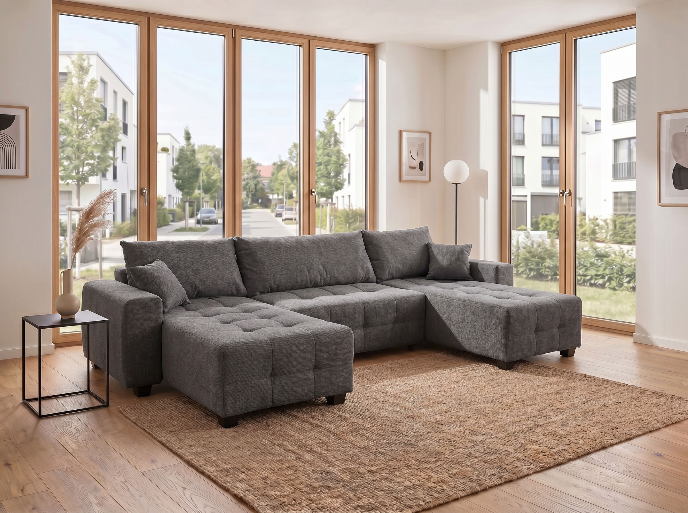 Image of COLLECTION AB Wohnlandschaft Wonlandschaft, Schlaffunktion,Bonnelfederkern,Rückenkissen