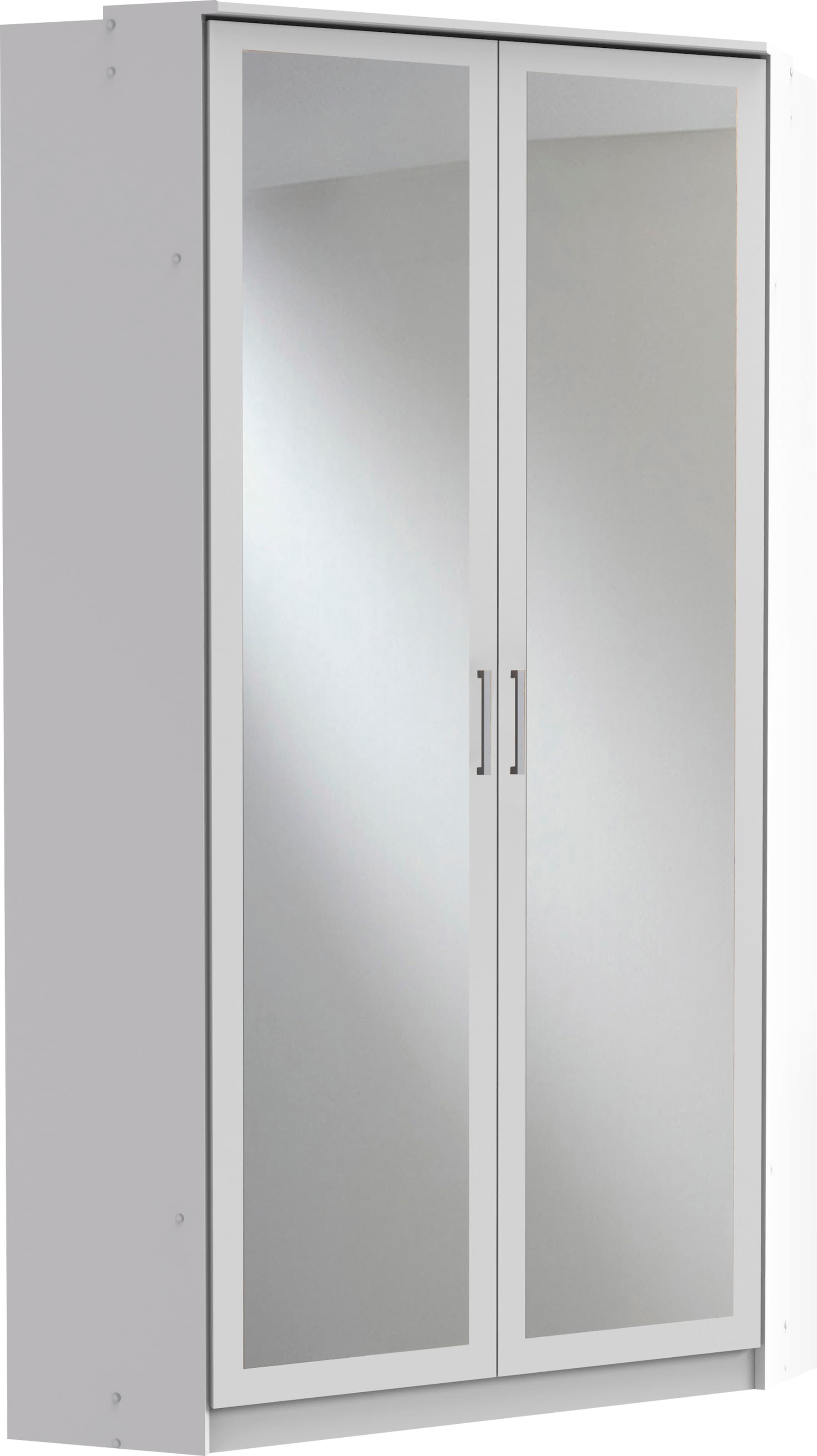 Image of Wimex Eckkleiderschrank "Click" mit 2 Spiegeltüren