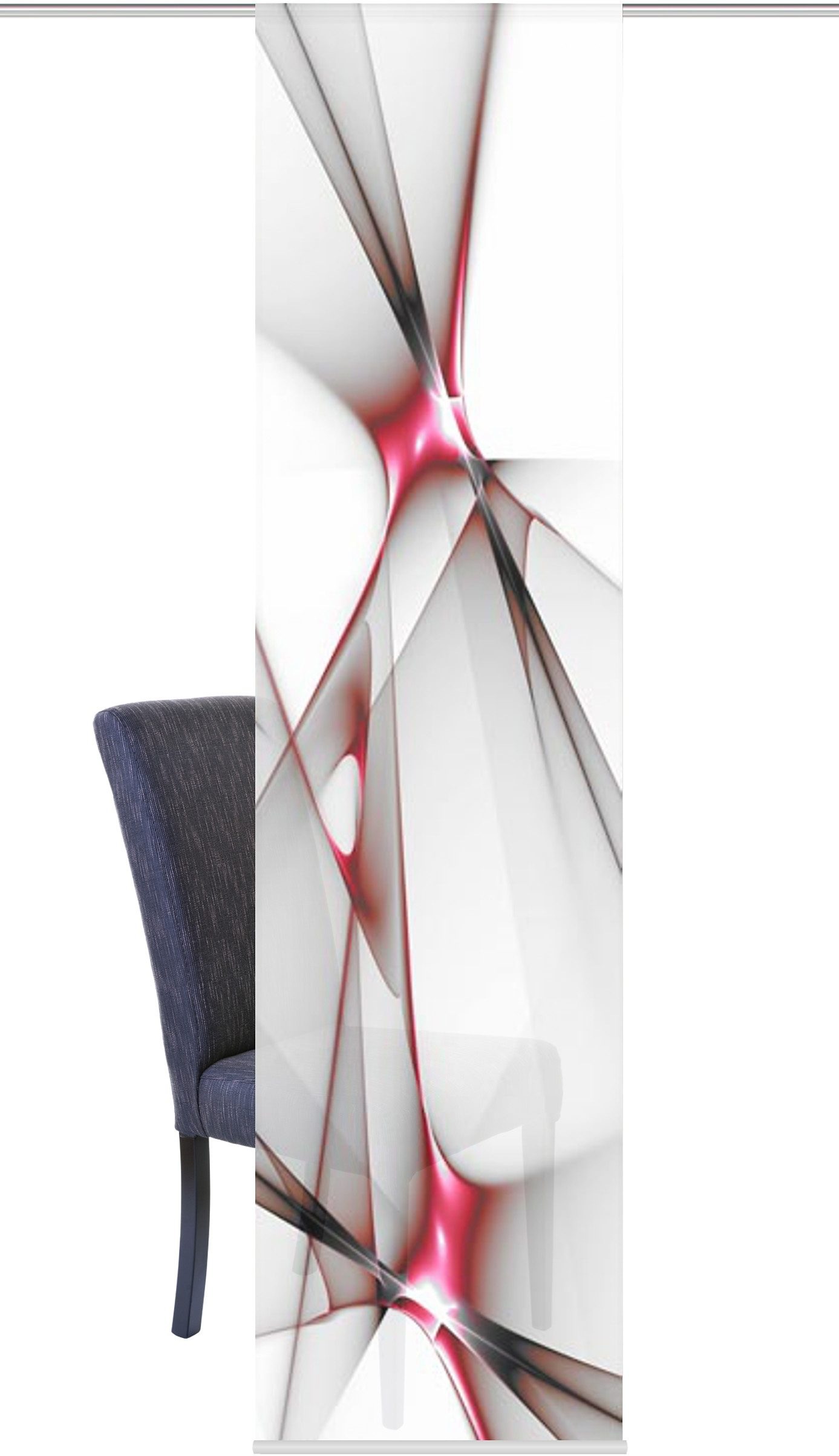 Image of HOME WOHNIDEEN Schiebegardine »FRANKLIN«, (1 St.), HxB: 245x60, inkl. Befestigungszubehör bei Ackermann Versand Schweiz