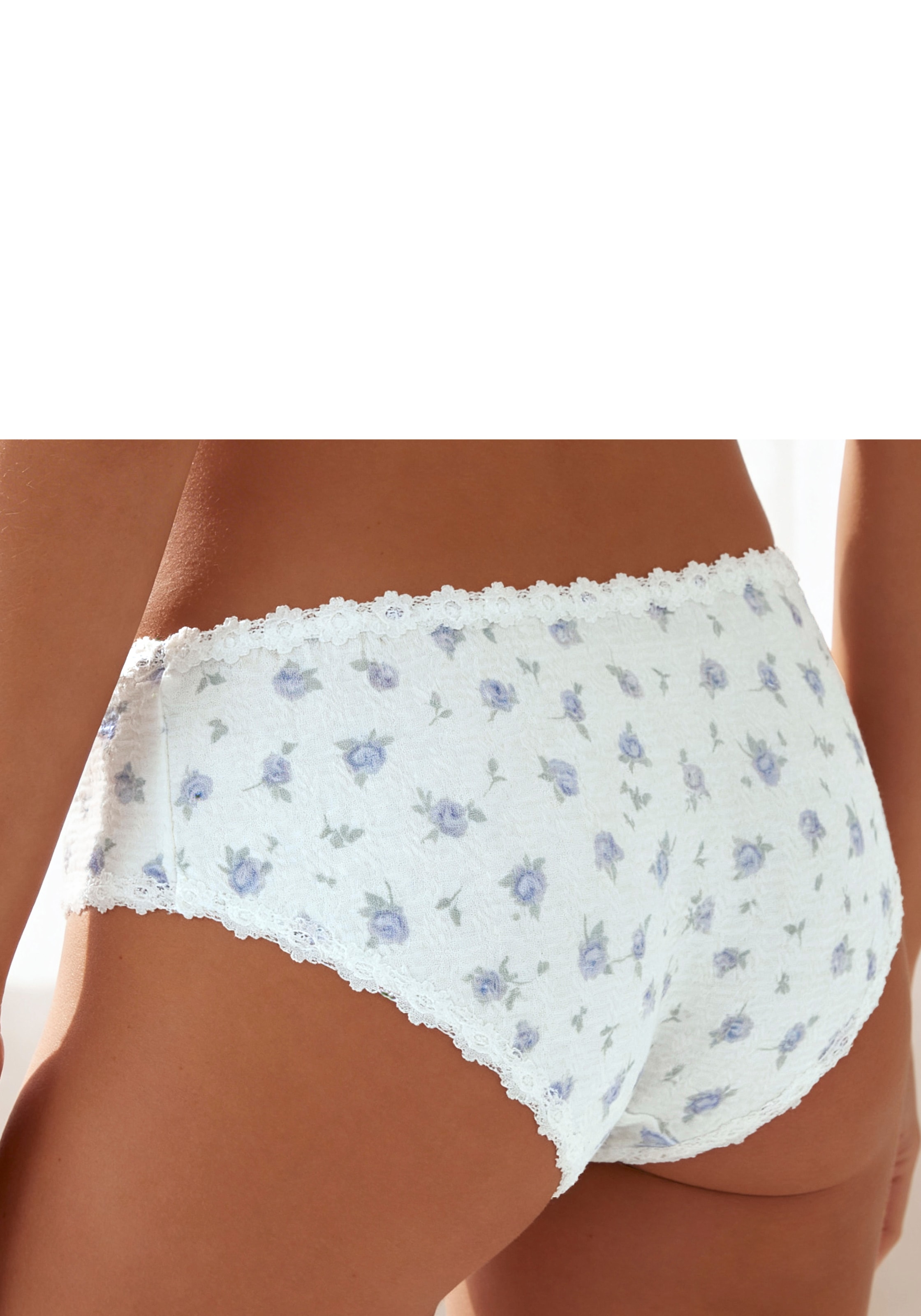 Vivance Panty »Rosali« en matière douce avec joli motif floral