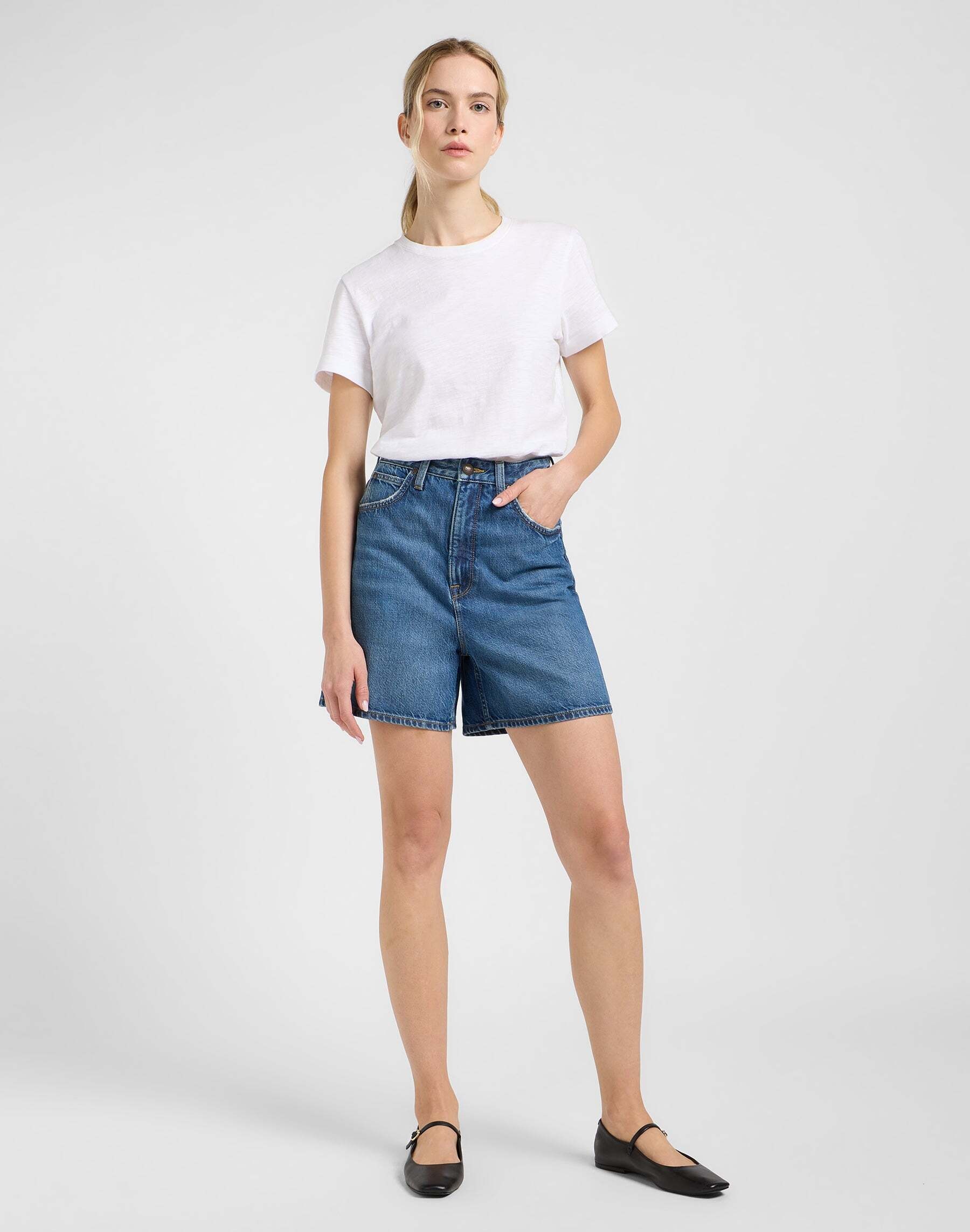 Lee® Regular-fit-Jeans »LEE Jeansshorts Stella Short«