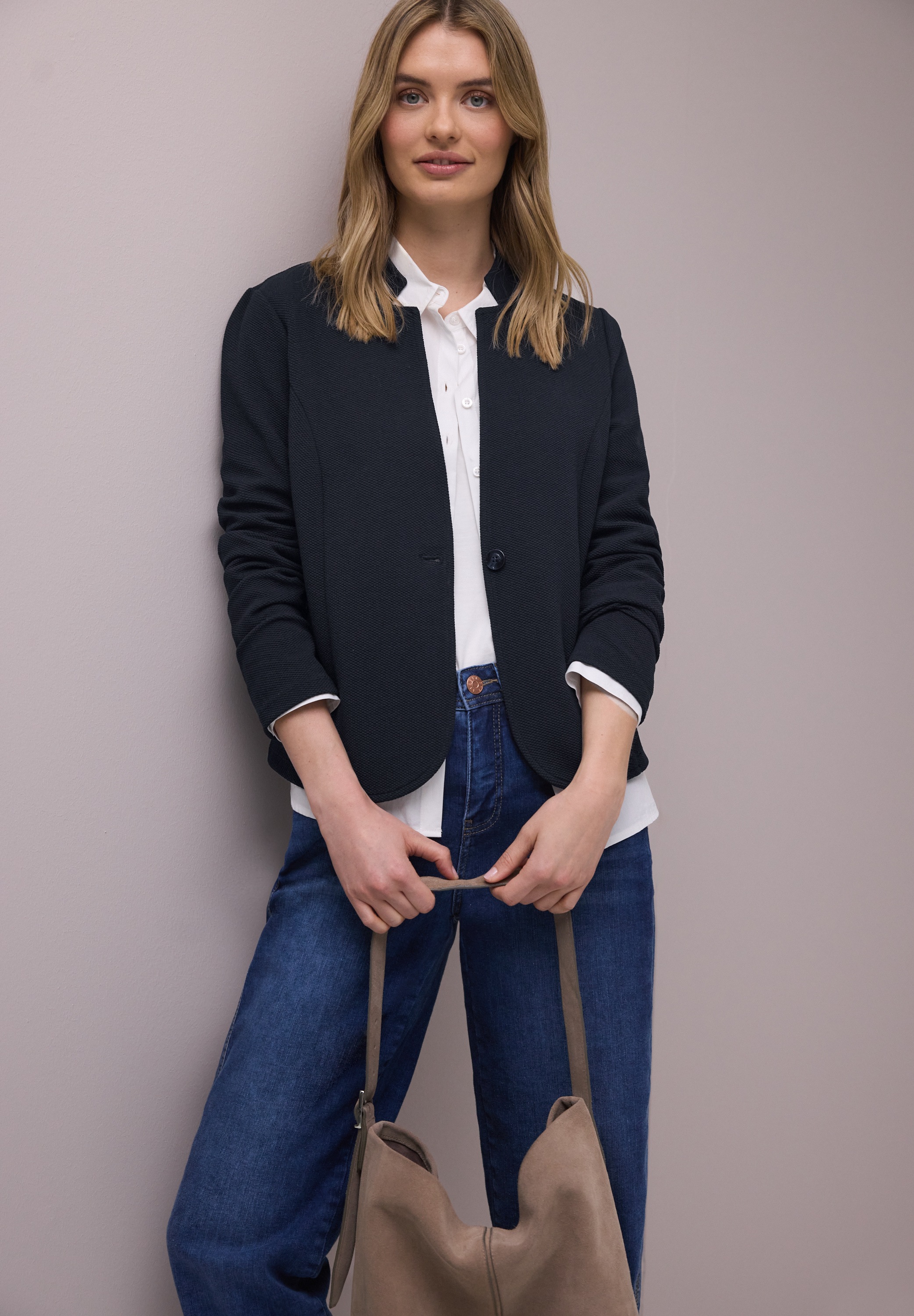Image of STREET ONE Jerseyblazer mit Struktur