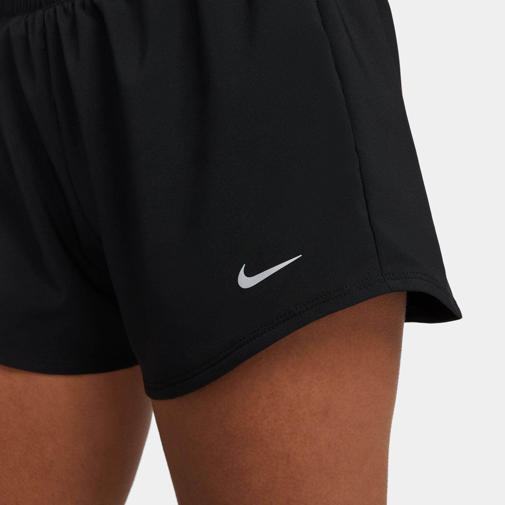 Nike Trainingsshorts »DRI-FIT ONE WOMEN'S MID-RISE BRIEF-LINED SHORTS«