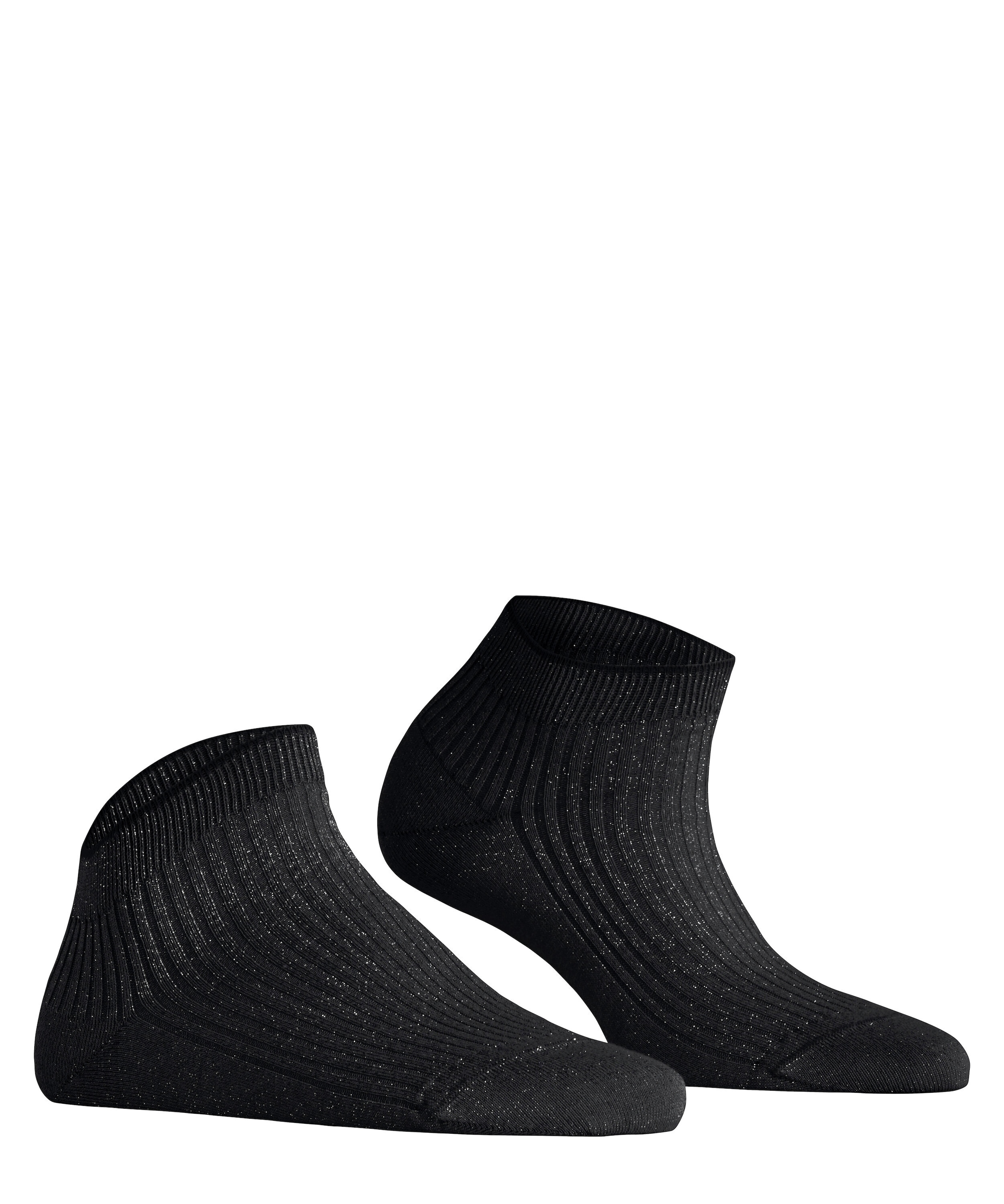 FALKE Sneakersocken »Shiny Rib« mit gerippter Struktur, aus Viskose-Mischung, atmungsaktiv