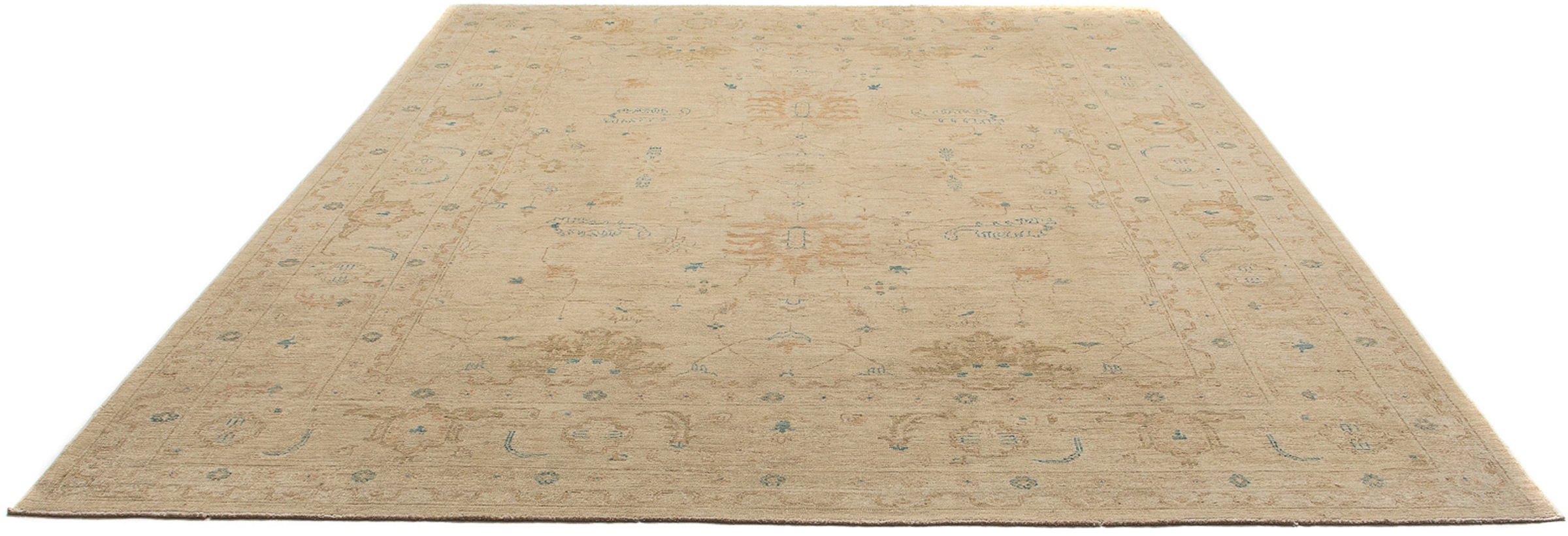 Image of morgenland Orientteppich »Ziegler - 292 x 239 cm - hellbraun«, rechteckig, 6 mm Höhe, Wohnzimmer, Handgeknüpft, Einzelstück mit Zertifikat bei Ackermann Versand Schweiz