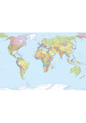 Vliestapete »World Map«