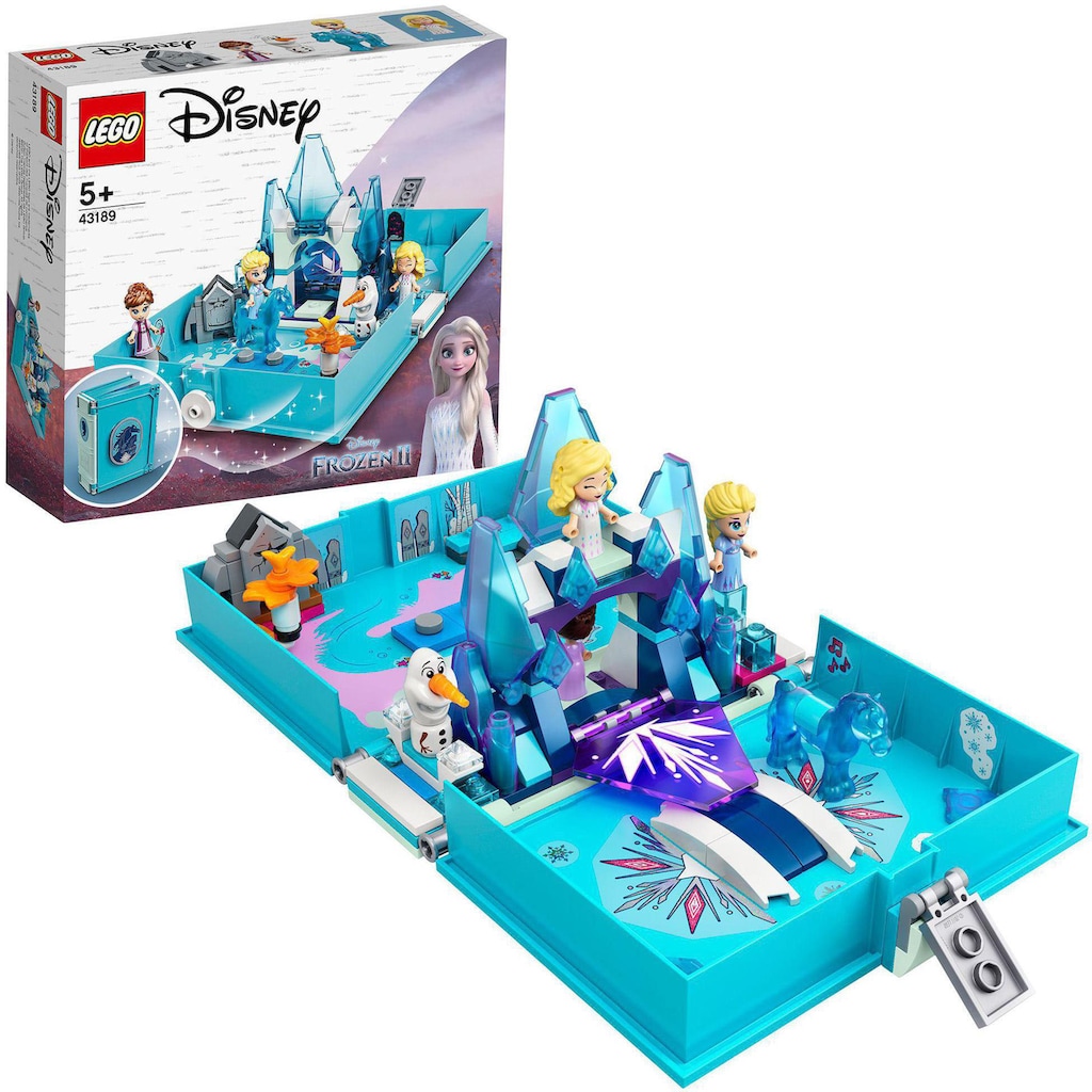 LEGO® Konstruktionsspielsteine »Elsas Märchenbuch (43189), LEGO® Disney Frozen«, (125 St.)