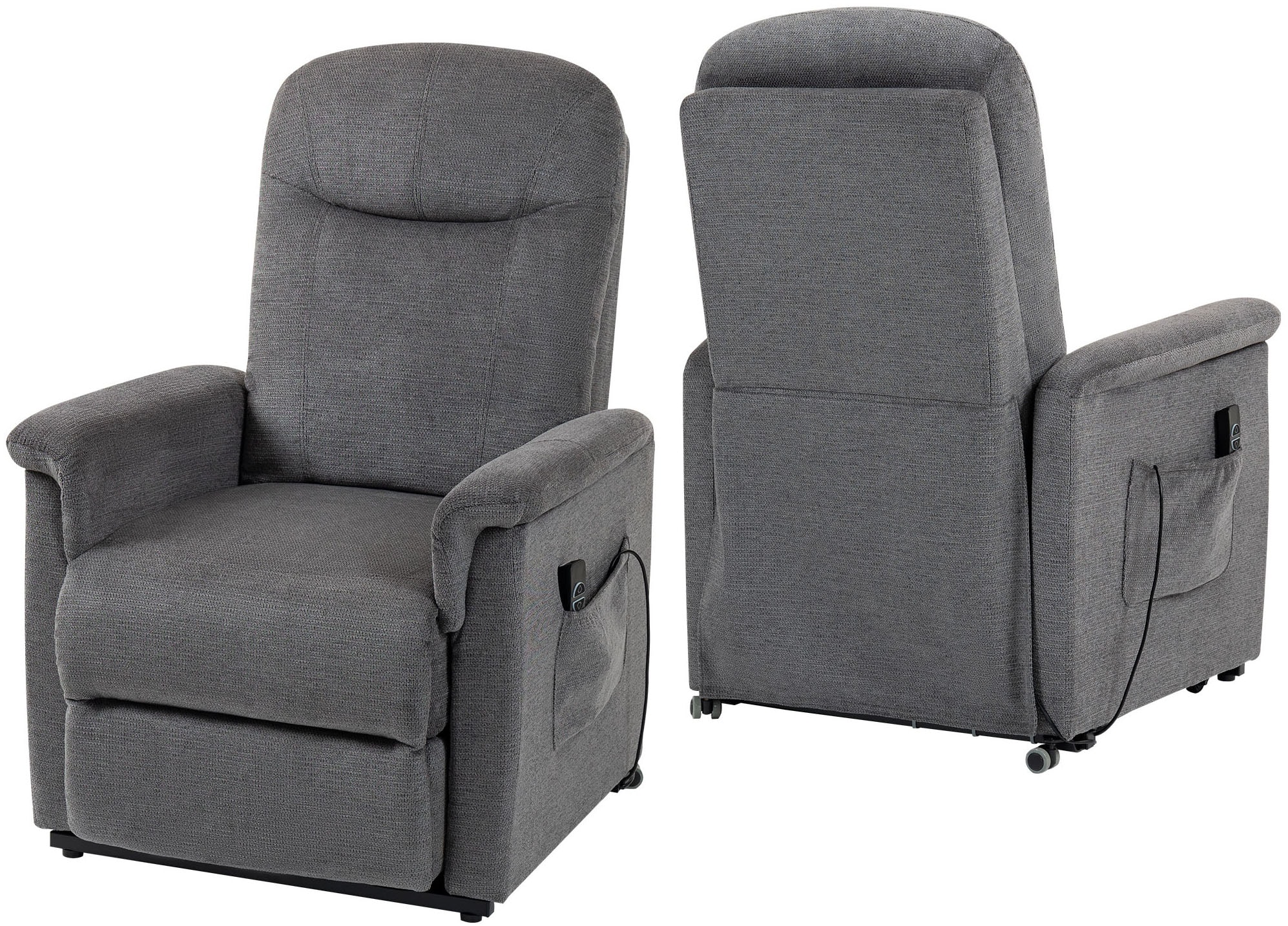 Duo Collection Fauteuil TV »TV-Sessel Pylos« 1 cuis tlg. fonction relaxation et ressorts ensachés avec suspension à lames en acier
