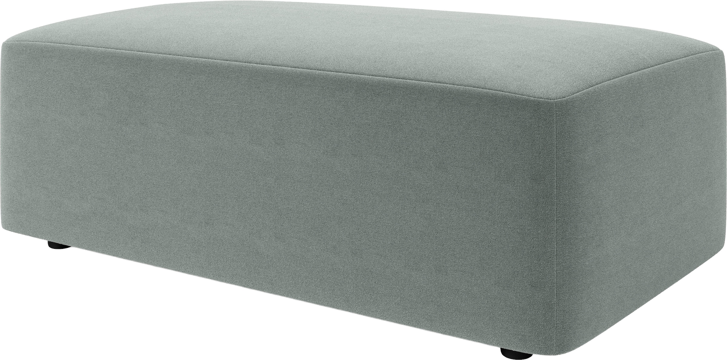 TRENDMANUFAKTUR Tabouret »Wien« en velours côtelé tendance, largeur généreuse de 112 cm