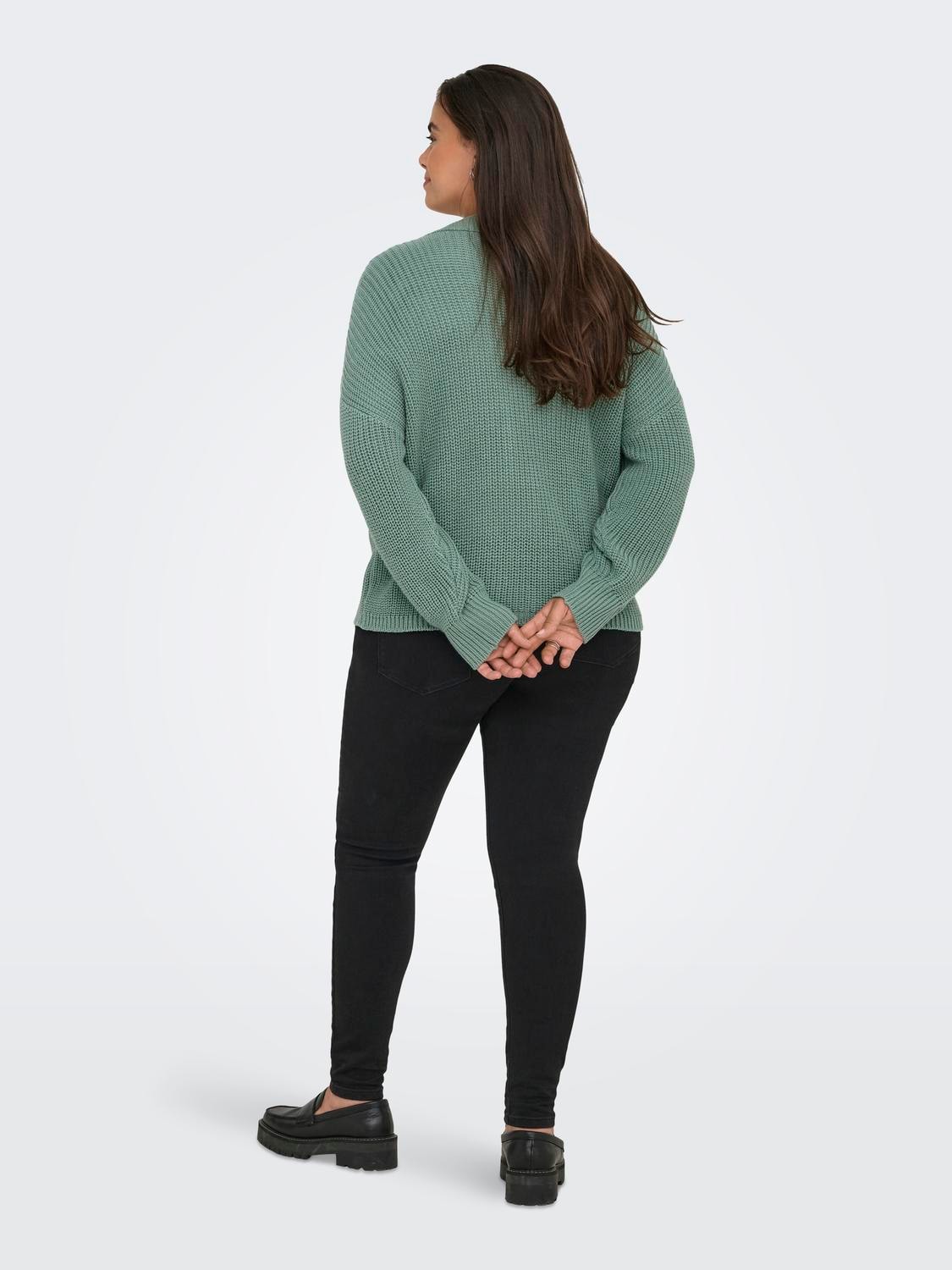 ONLY CARMAKOMA Veste en tricot »CARCAROL NICE L/S CARDIGAN KNT NOOS«