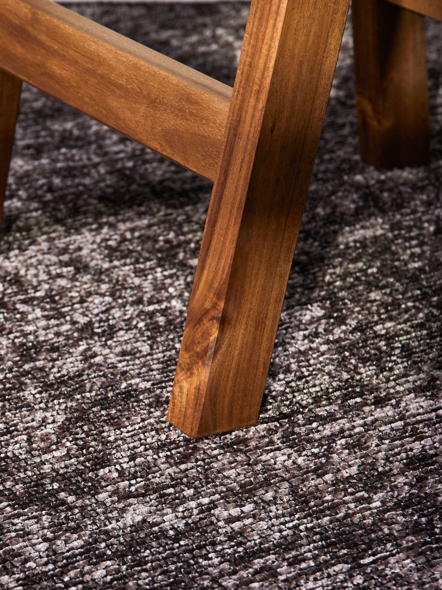 ELLE DECORATION Teppich »Prisma« rund 5 mm Höhe Glanz-Effekt, Karo Design, Kachel-Optik, Wohnzimmer, Schlafzimmer,Flur