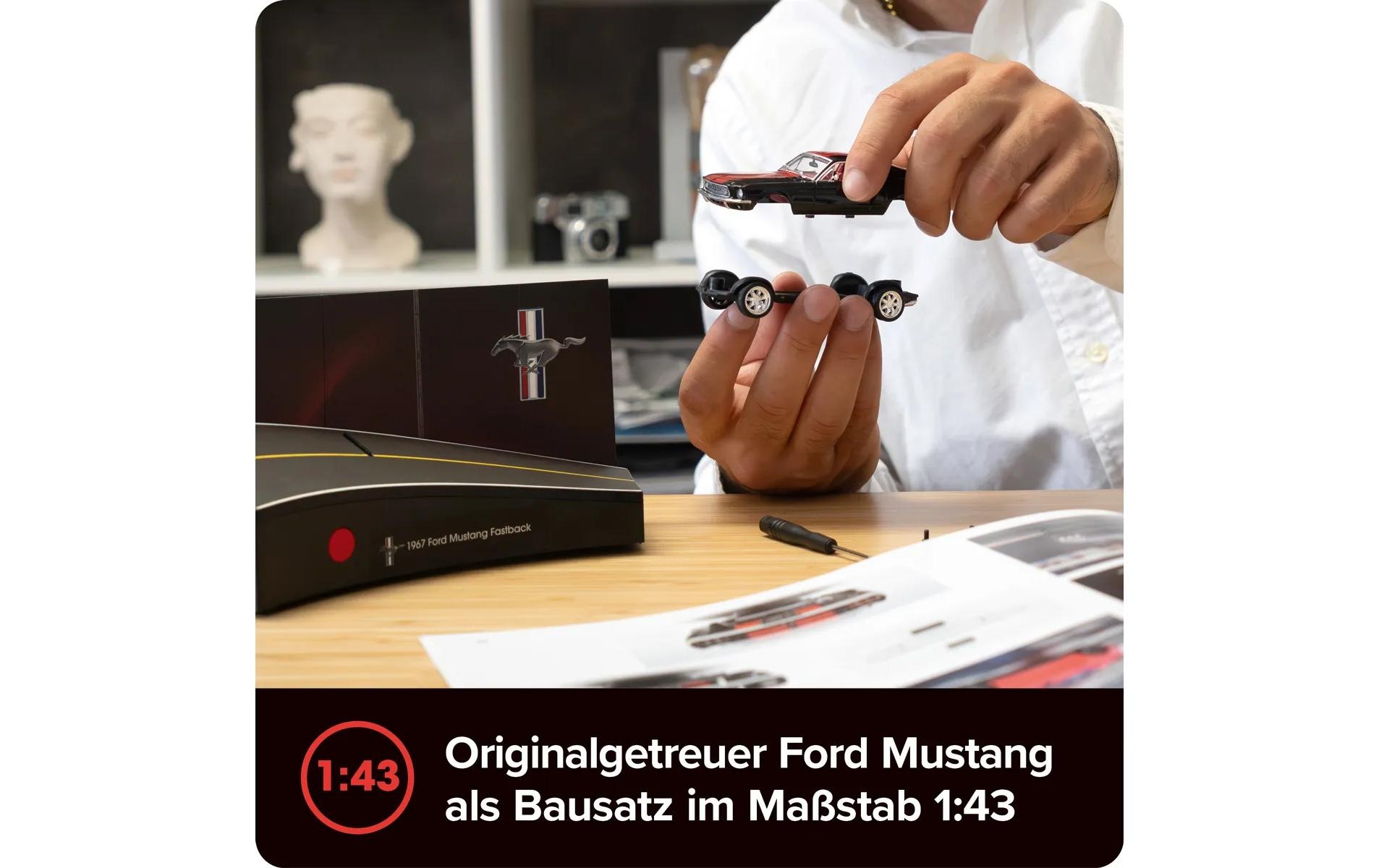Franzis Calendrier de l'Avent »Mustang Modellbausatz Massstab 1:43«