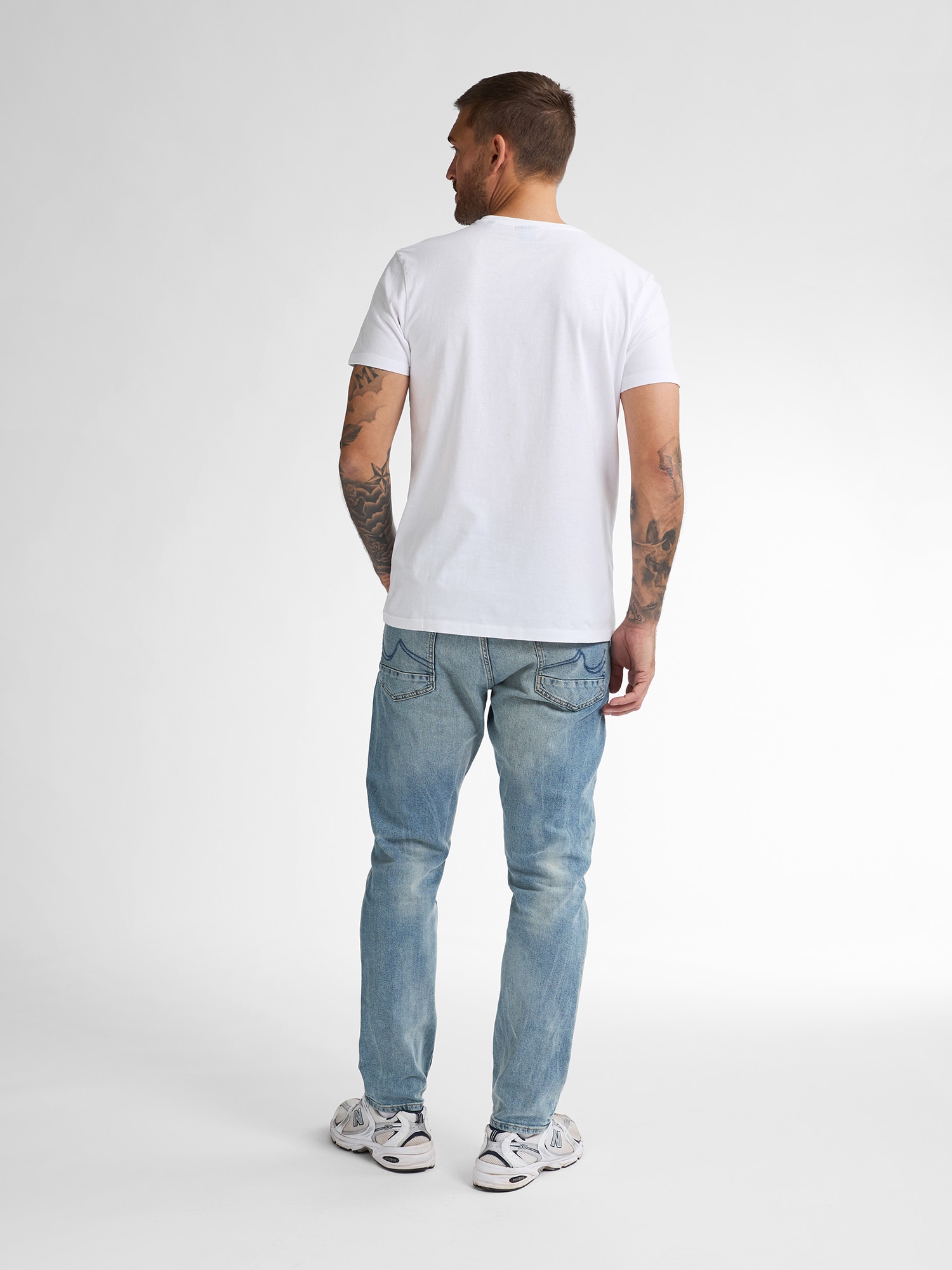 Petrol Industries Rundhalsshirt, mit Logo Stickerei