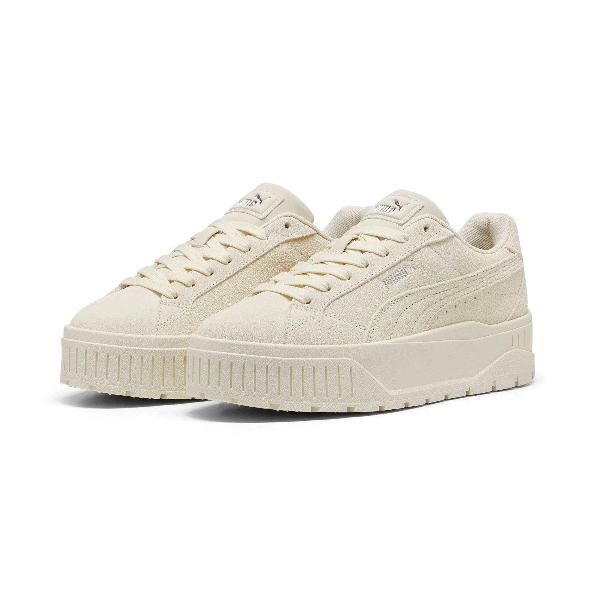 Image of PUMA Sneaker "KARMEN II" mit markanter Plateausohle, robuste Gummilaufsohle