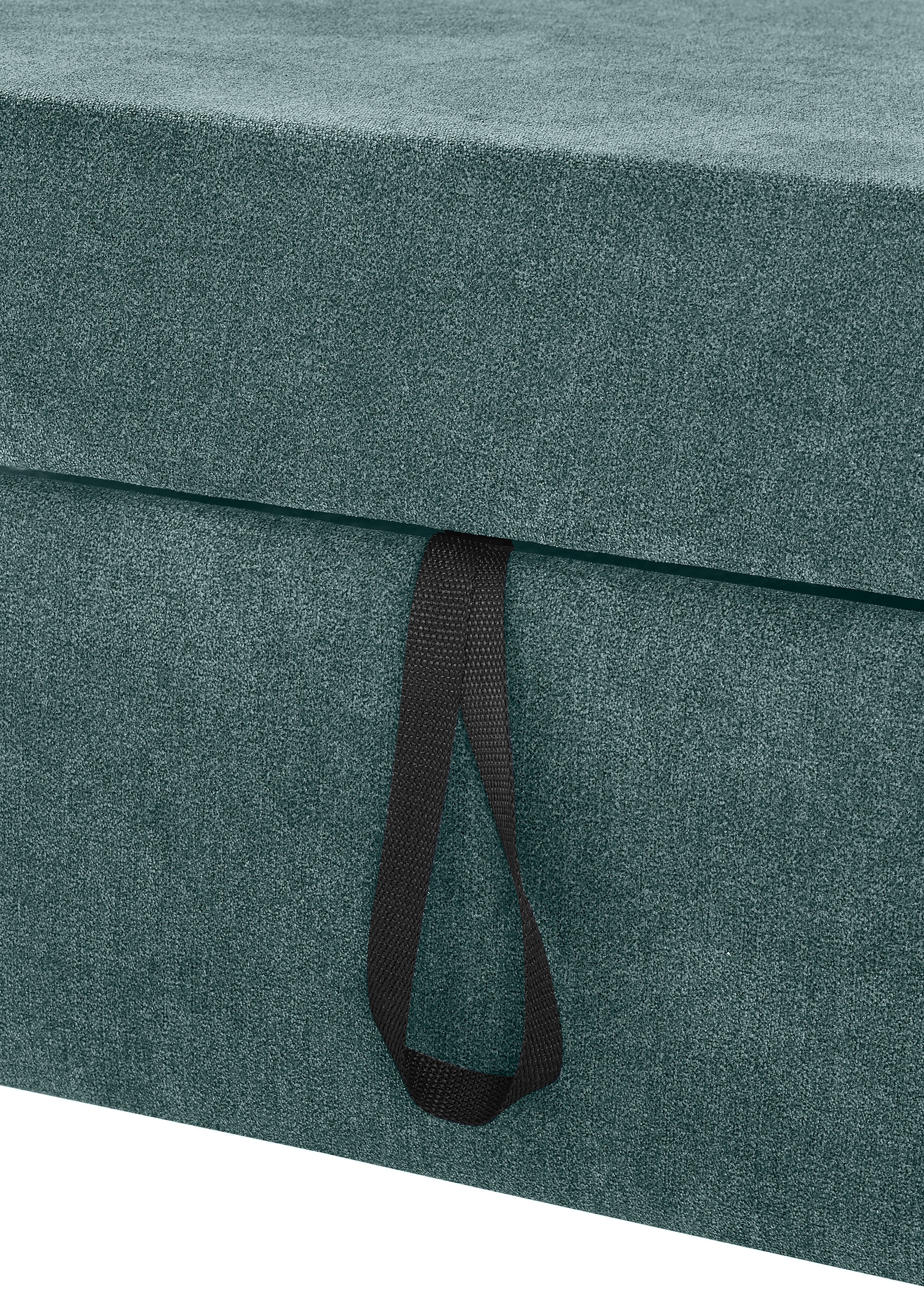 DOMO collection Ecksofa »Pegnitz, elegante Rückensteppung, komfortabel, L-Form«, wahlweise mit Bettfunktion