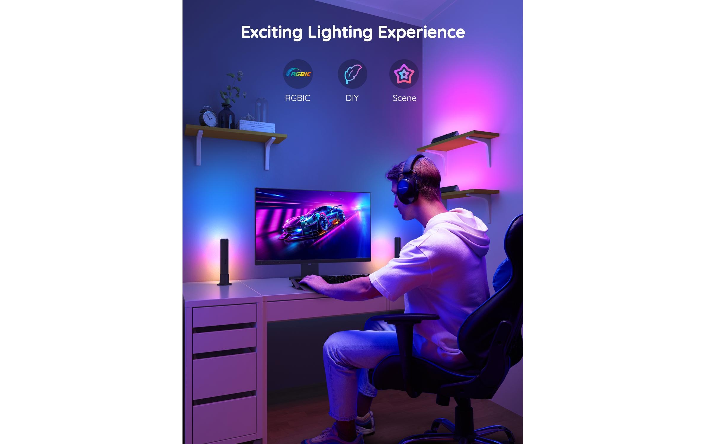 LED Deckenleuchte »Govee Flow Plus RGBICW«