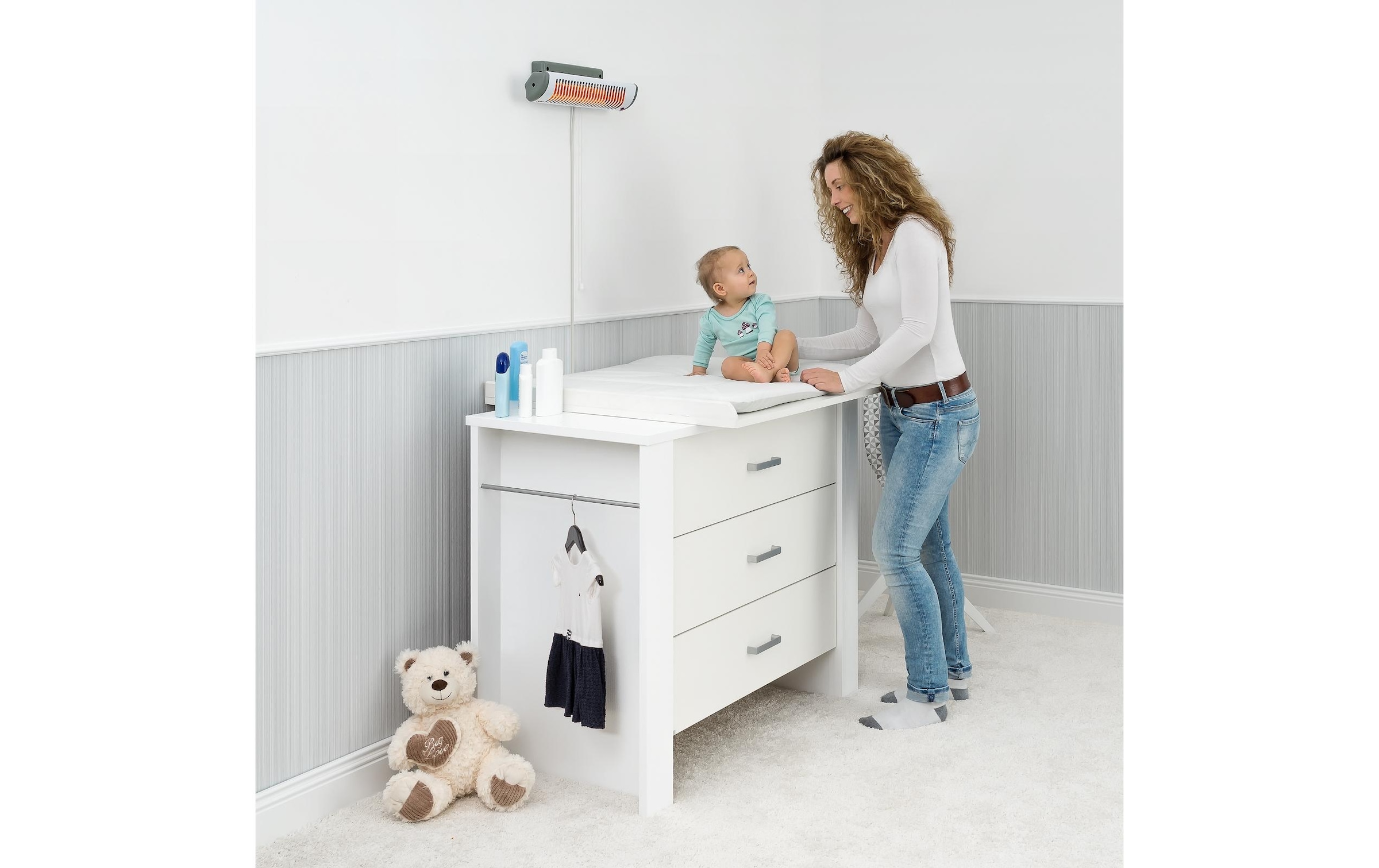 Reer Infrarotlampe »Wickeltisch-Wärmestrahler EasyHeat 500 W, zum Aufhängen«