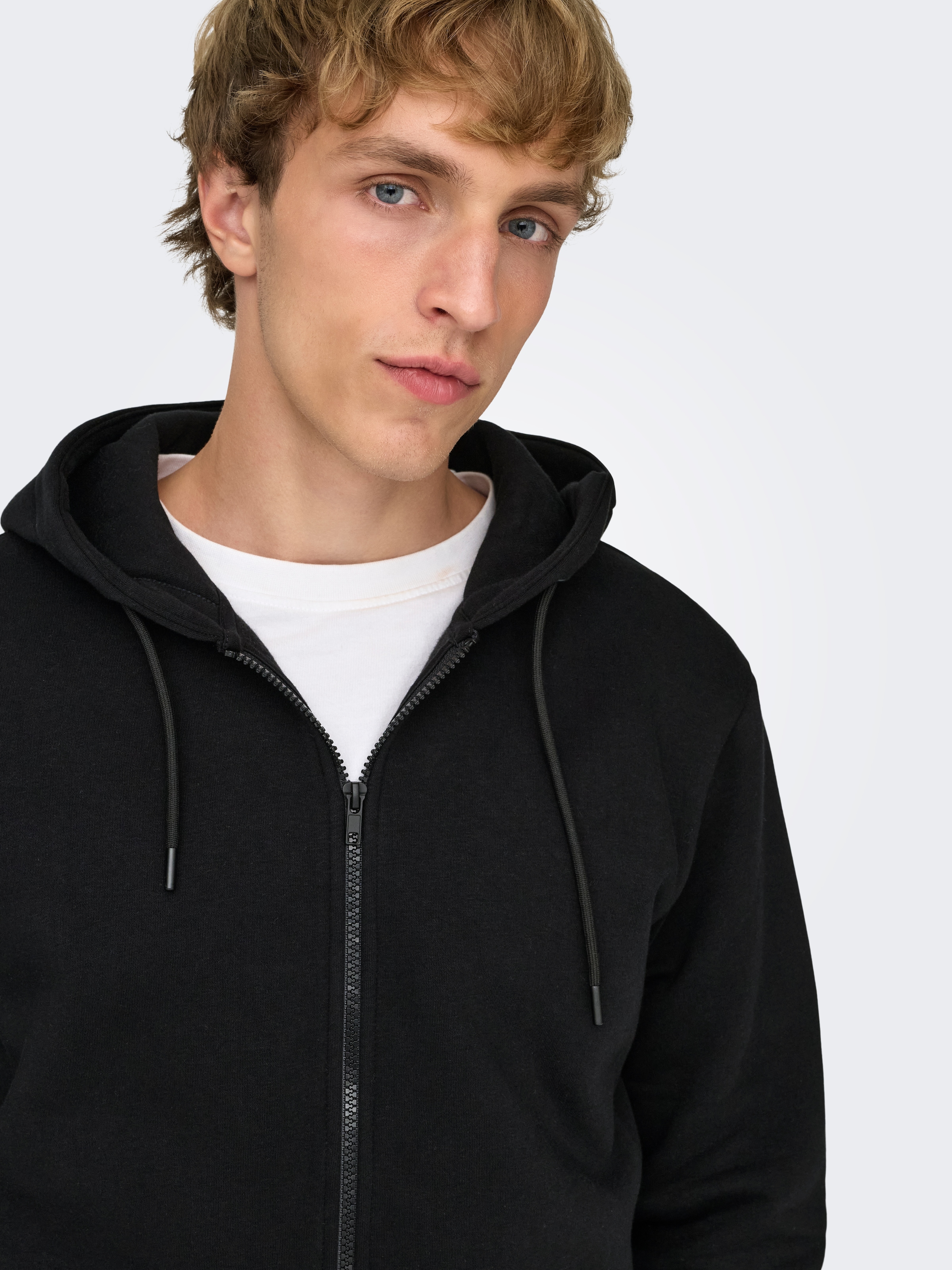 ONLY & SONS Sweat à capuche »CERES LIFE ZIP THR. HOODIE SWEAT«