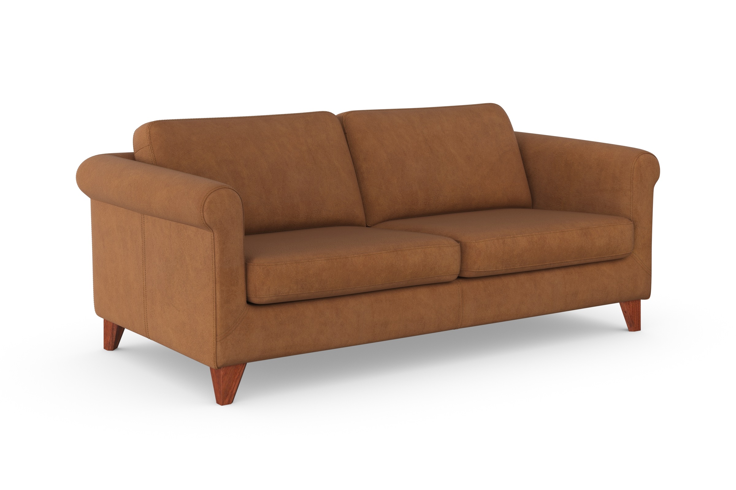 machalke® 2,5-Sitzer »amadeo«, Ledersofa mit geschwungenen Armlehnen, Breite 180 cm